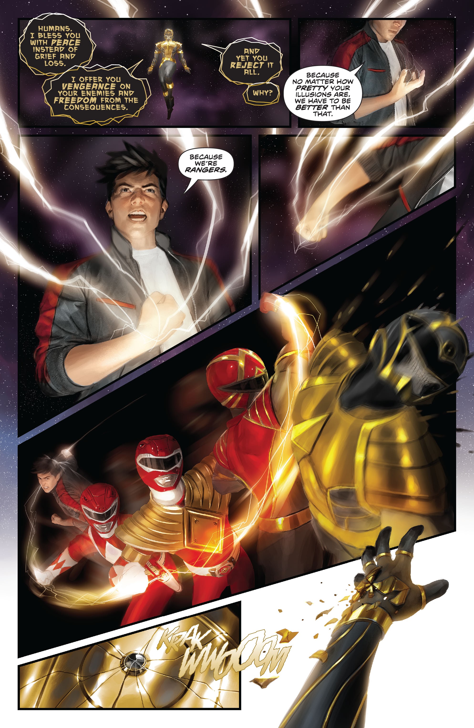 Read online Mighty Morphin Power Rangers (2022) comic -  Issue # Full - 30