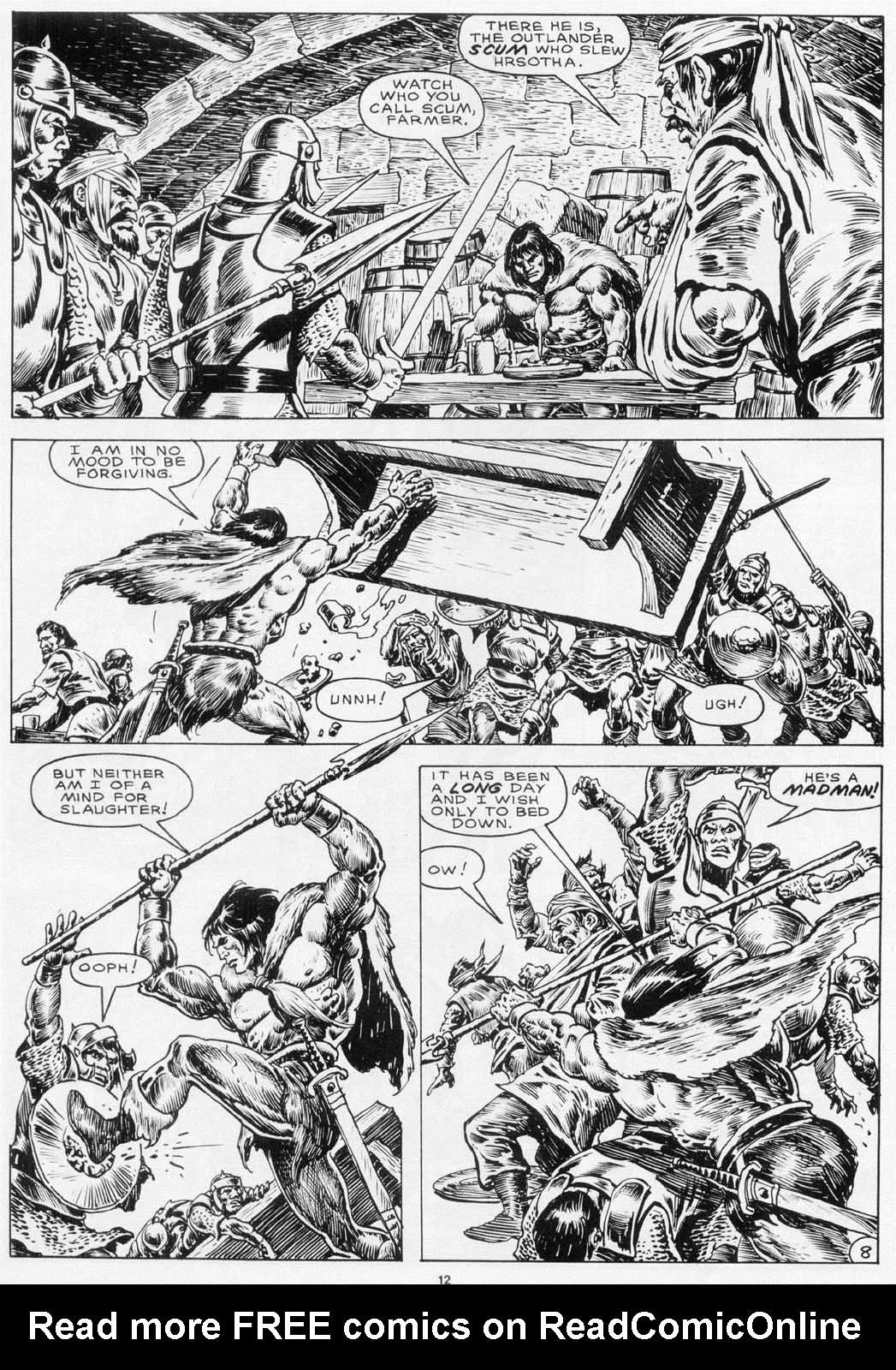 Read online The Savage Sword Of Conan comic -  Issue #155 - 14