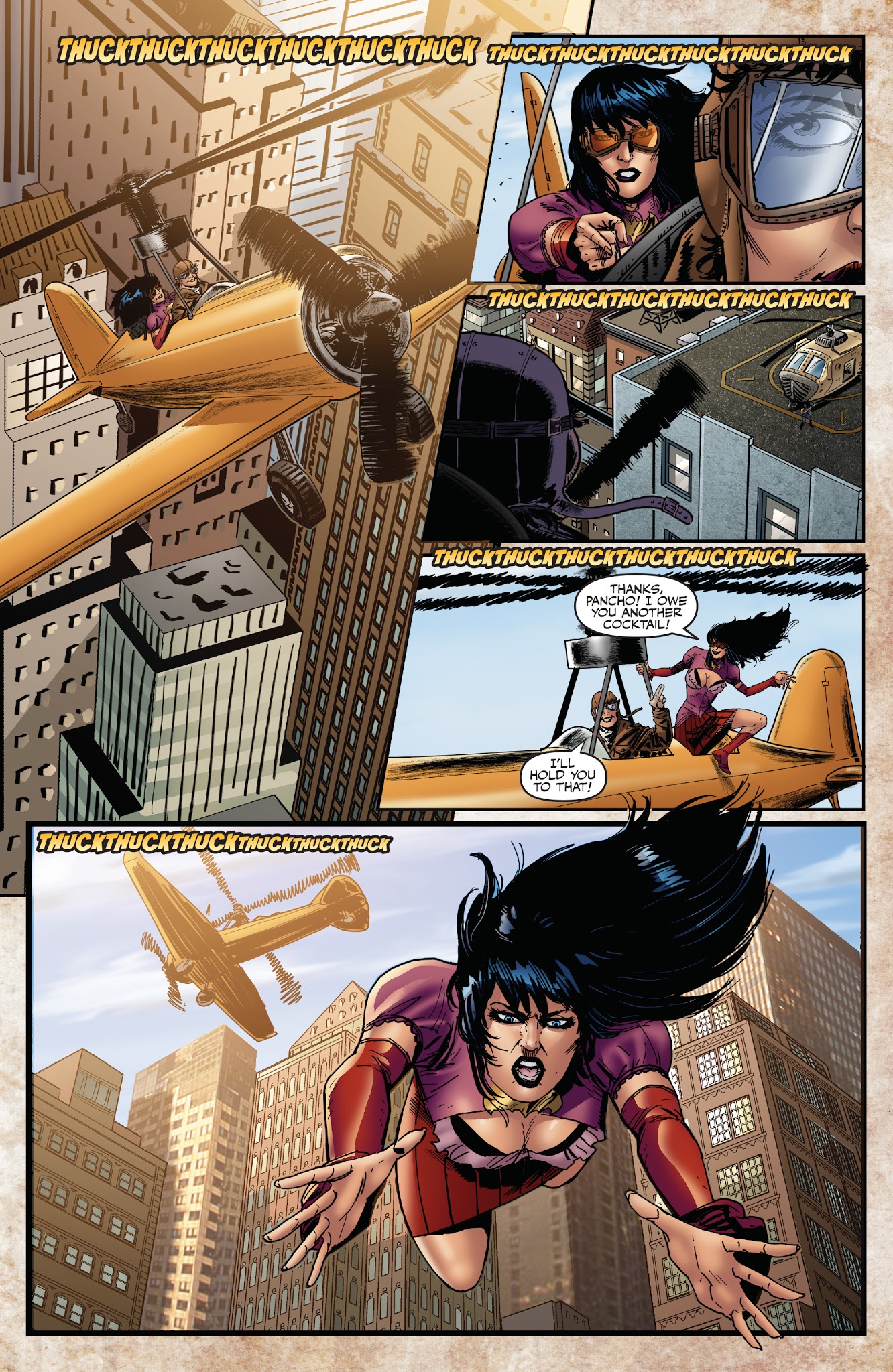 Read online Legenderry: Vampirella comic -  Issue # _TPB - 87