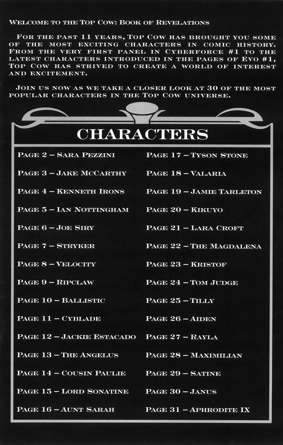 Read online Top Cow Book of Revelations comic -  Issue # Full - 3