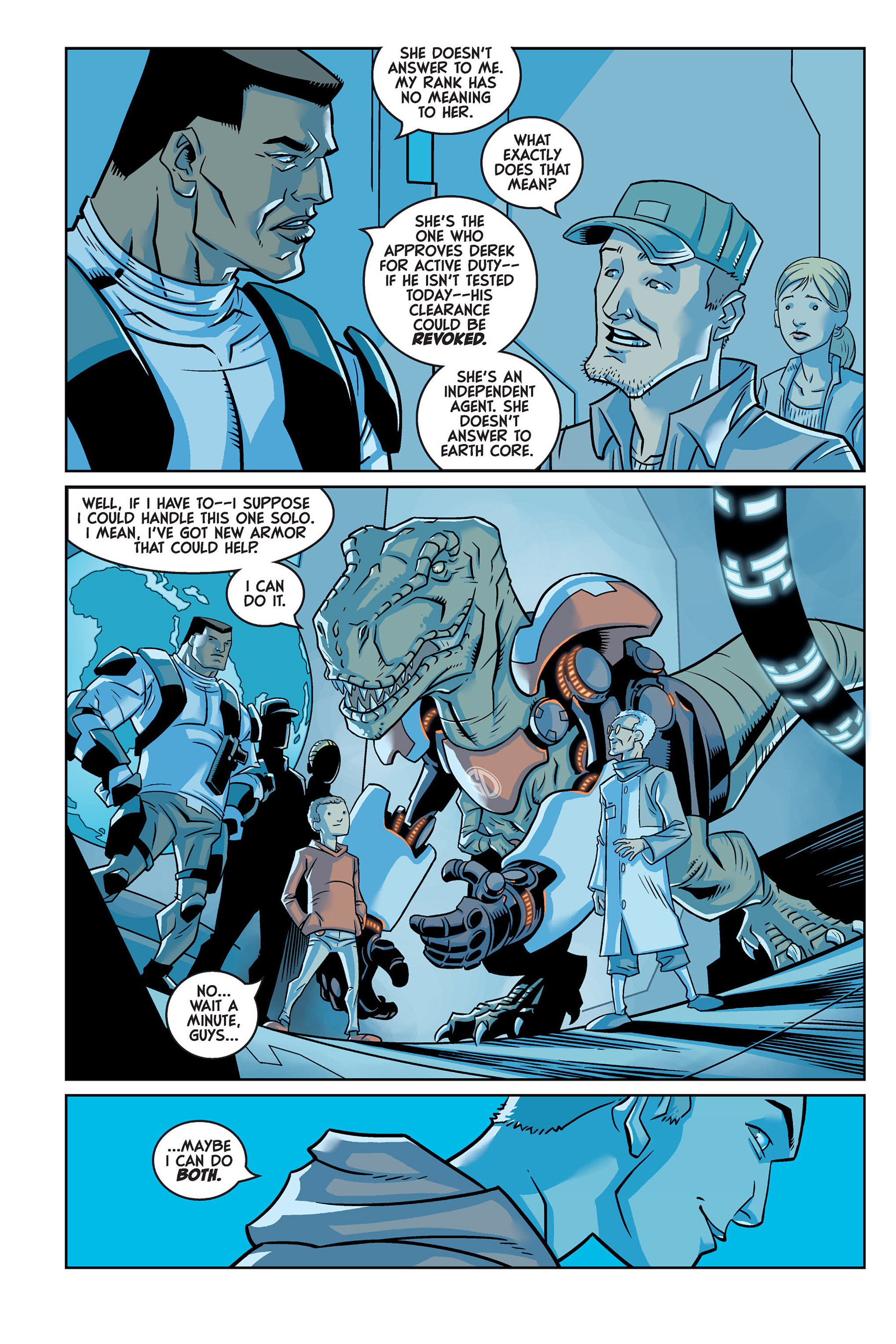 Read online Super Dinosaur (2011) comic -  Issue # _TPB 2 - 55