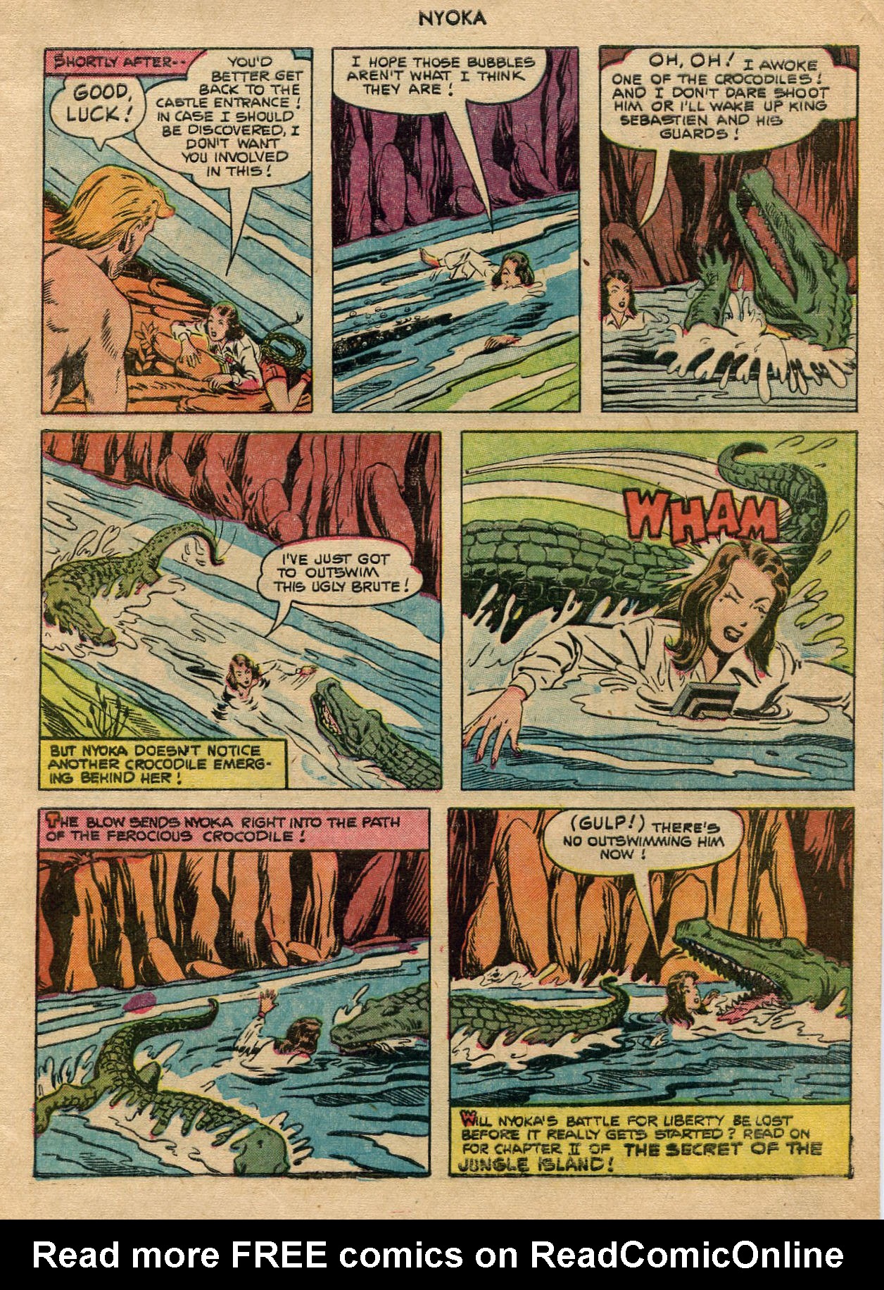Read online Nyoka the Jungle Girl (1945) comic -  Issue #63 - 9
