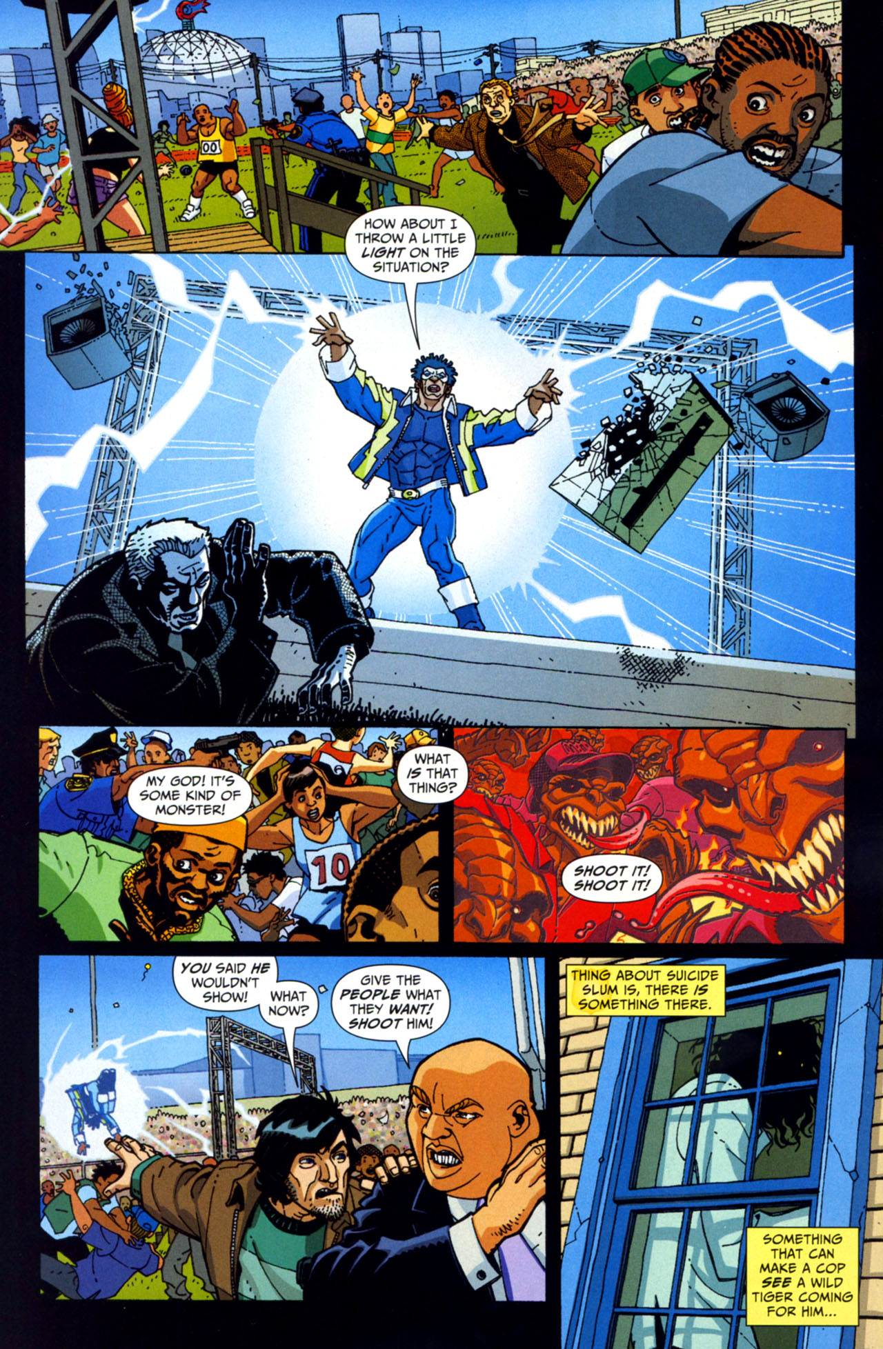 Read online Black Lightning: Year One comic -  Issue #5 - 15