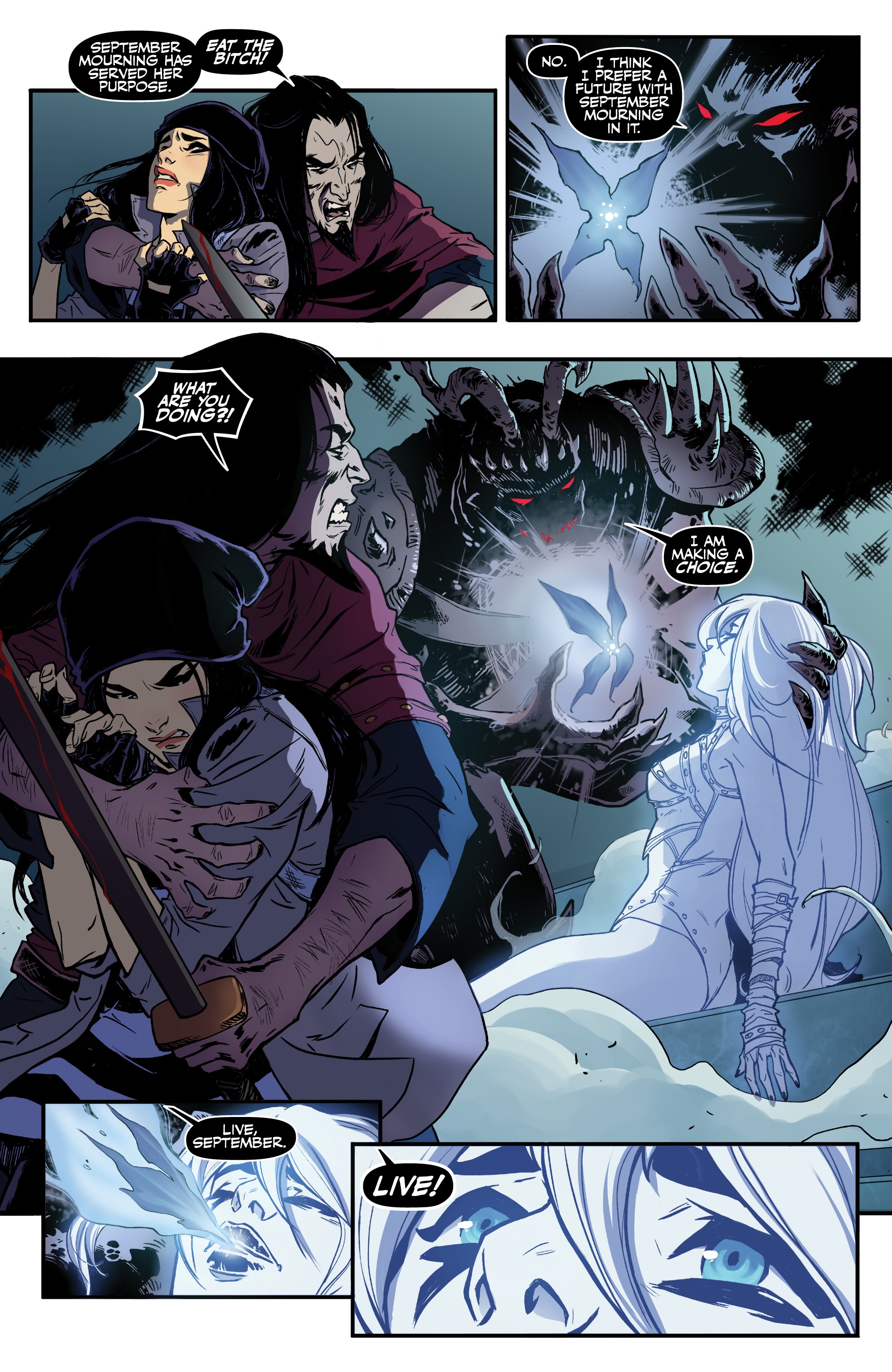 Read online September Mourning Volume 1 comic -  Issue # TPB - 94