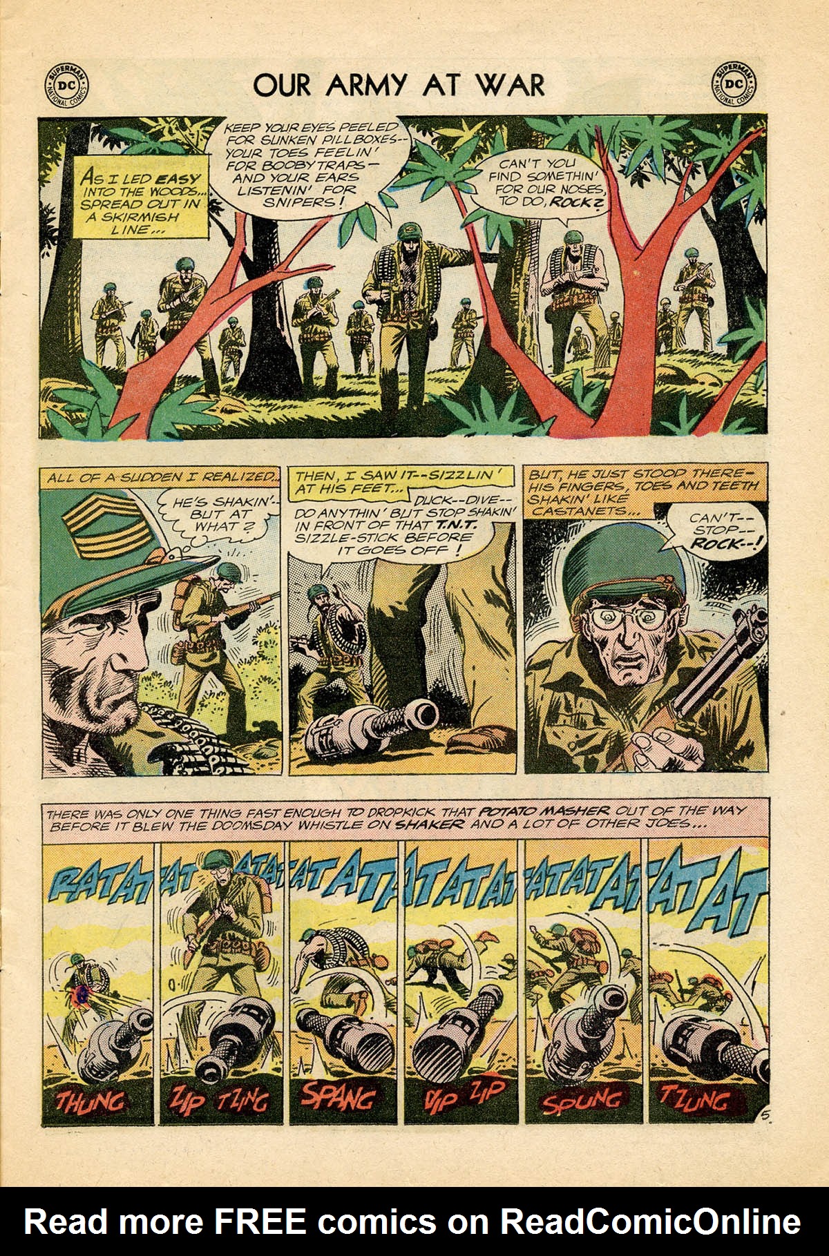 Read online Our Army at War (1952) comic -  Issue #141 - 7