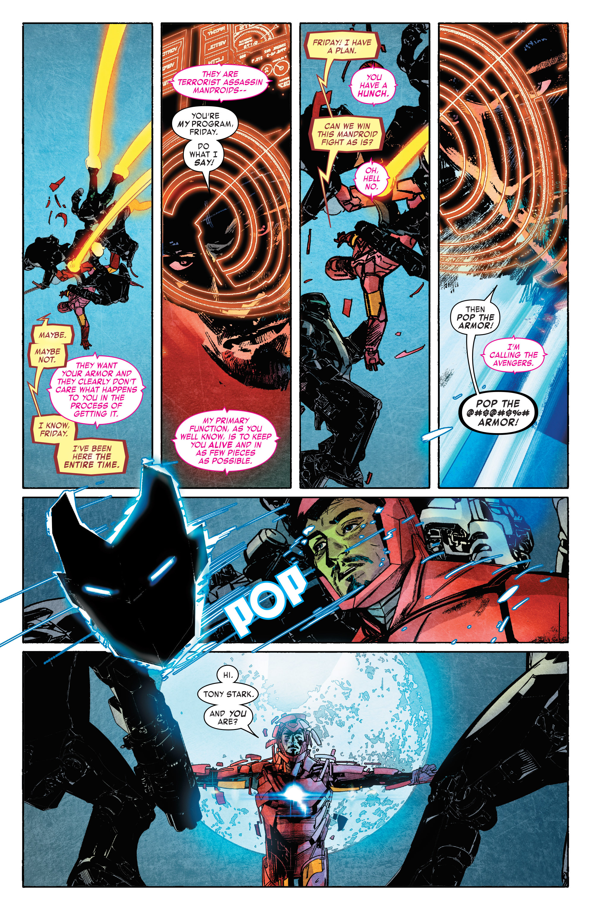 Read online International Iron Man comic -  Issue #3 - 4