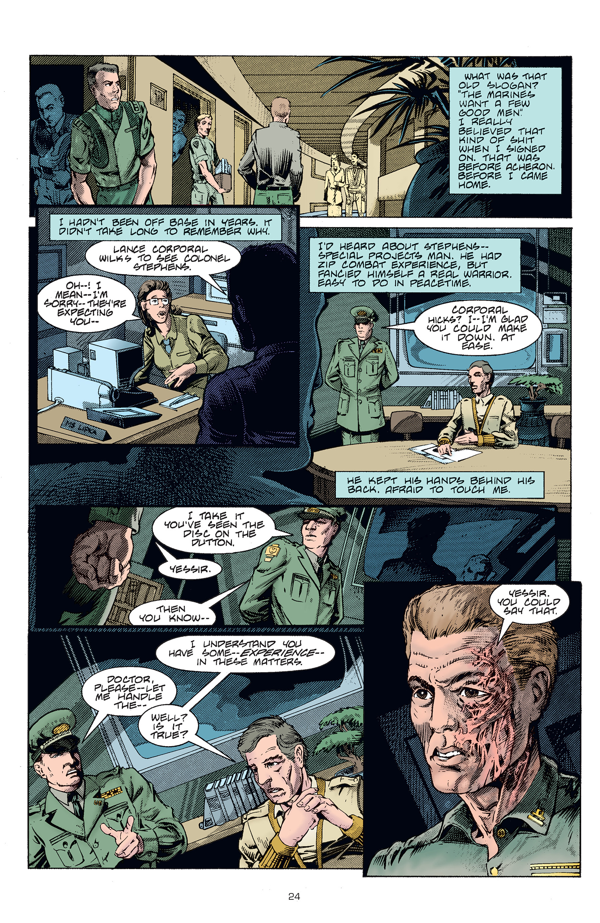 Read online Aliens: The Essential Comics comic -  Issue # TPB (Part 1) - 25