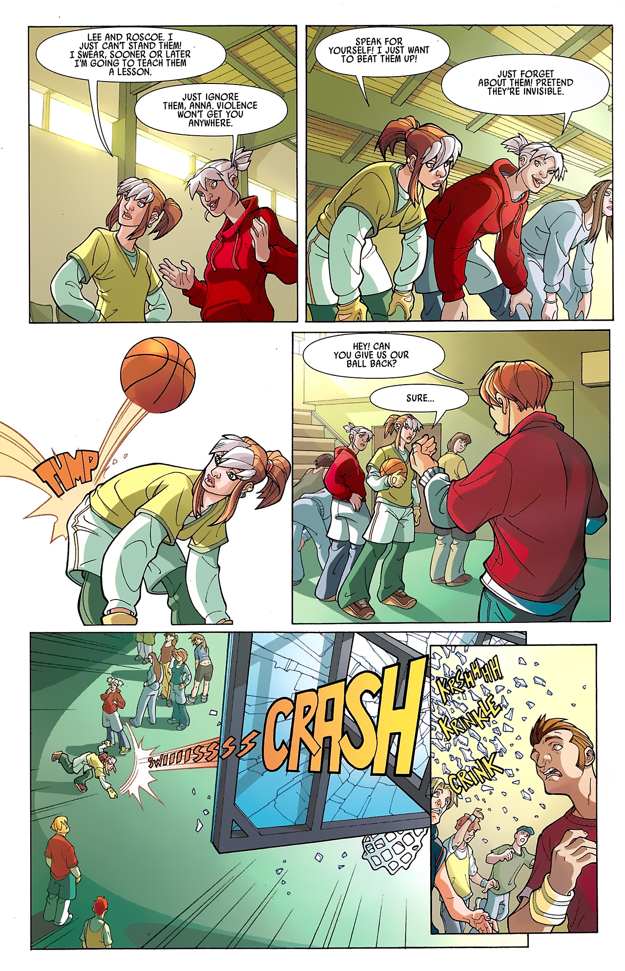 Read online X-Campus comic -  Issue #3 - 8