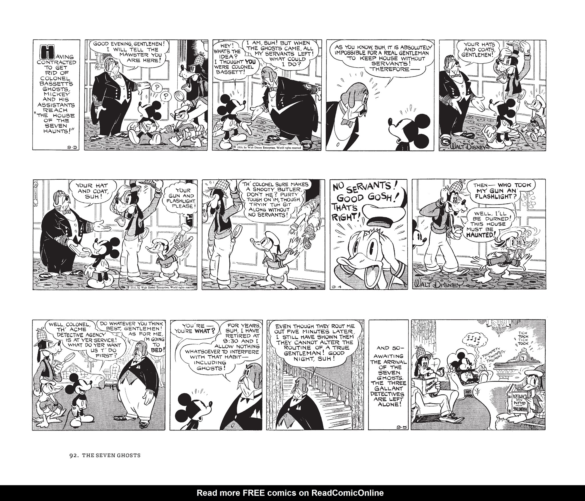 Read online Walt Disney's Mickey Mouse by Floyd Gottfredson comic -  Issue # TPB 4 (Part 1) - 92