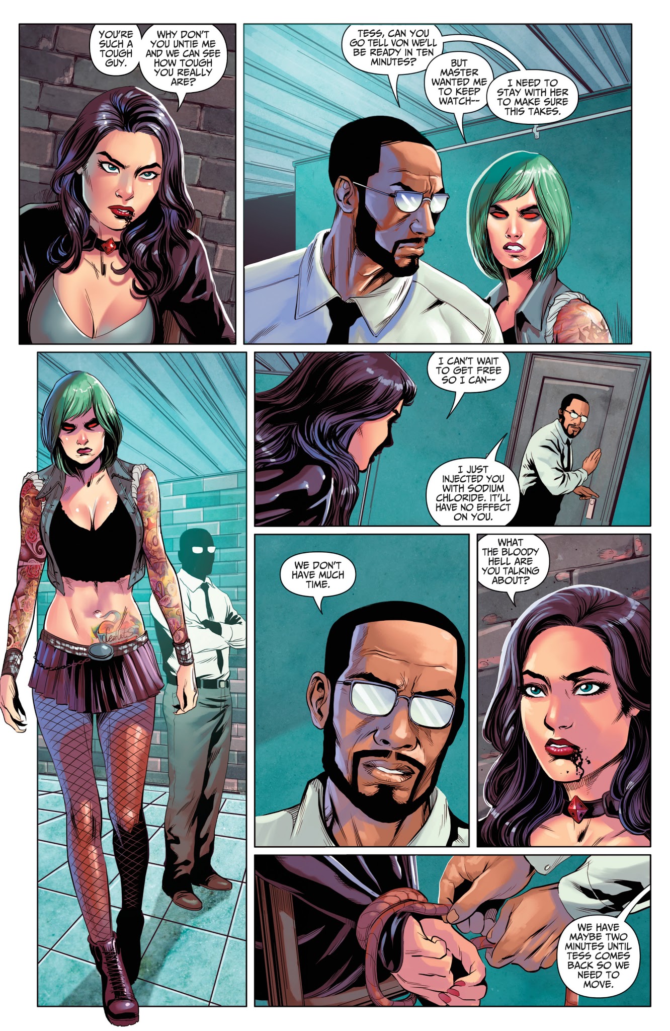 Read online Van Helsing vs. Robyn Hood comic -  Issue #2 - 14
