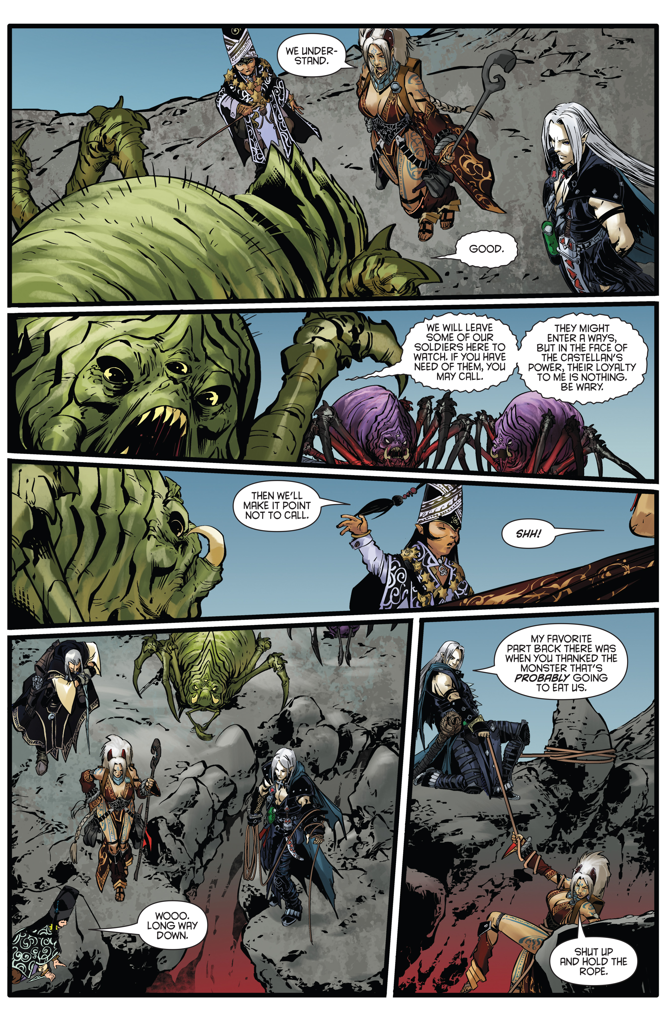 Read online Pathfinder: Hollow Mountain comic -  Issue #5 - 10