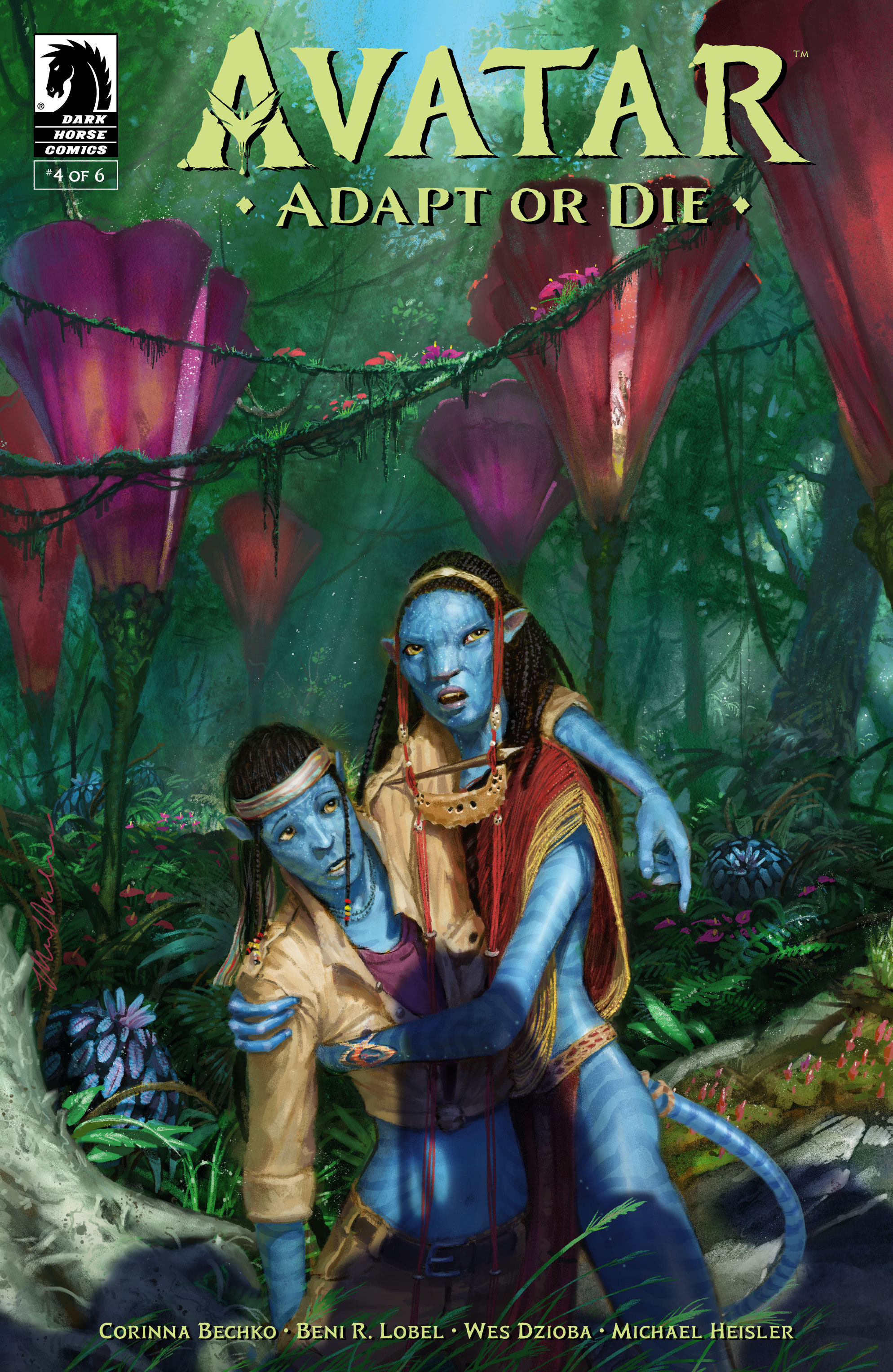 Read online Avatar: Adapt or Die comic -  Issue #4 - 1