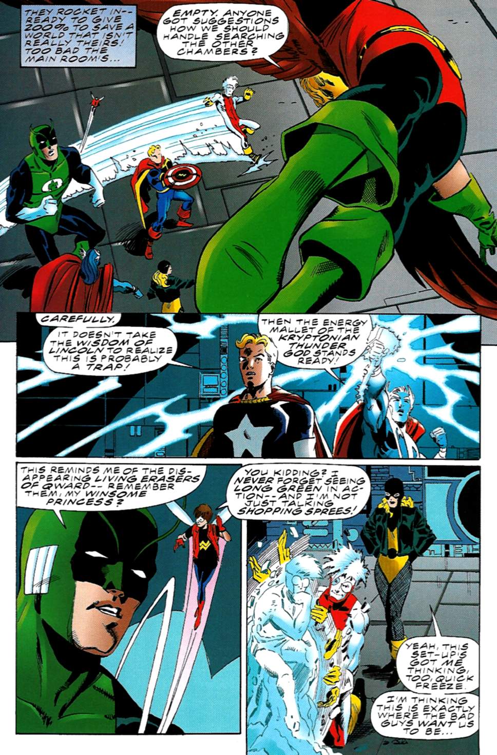 Read online Unlimited Access comic -  Issue #4 - 14