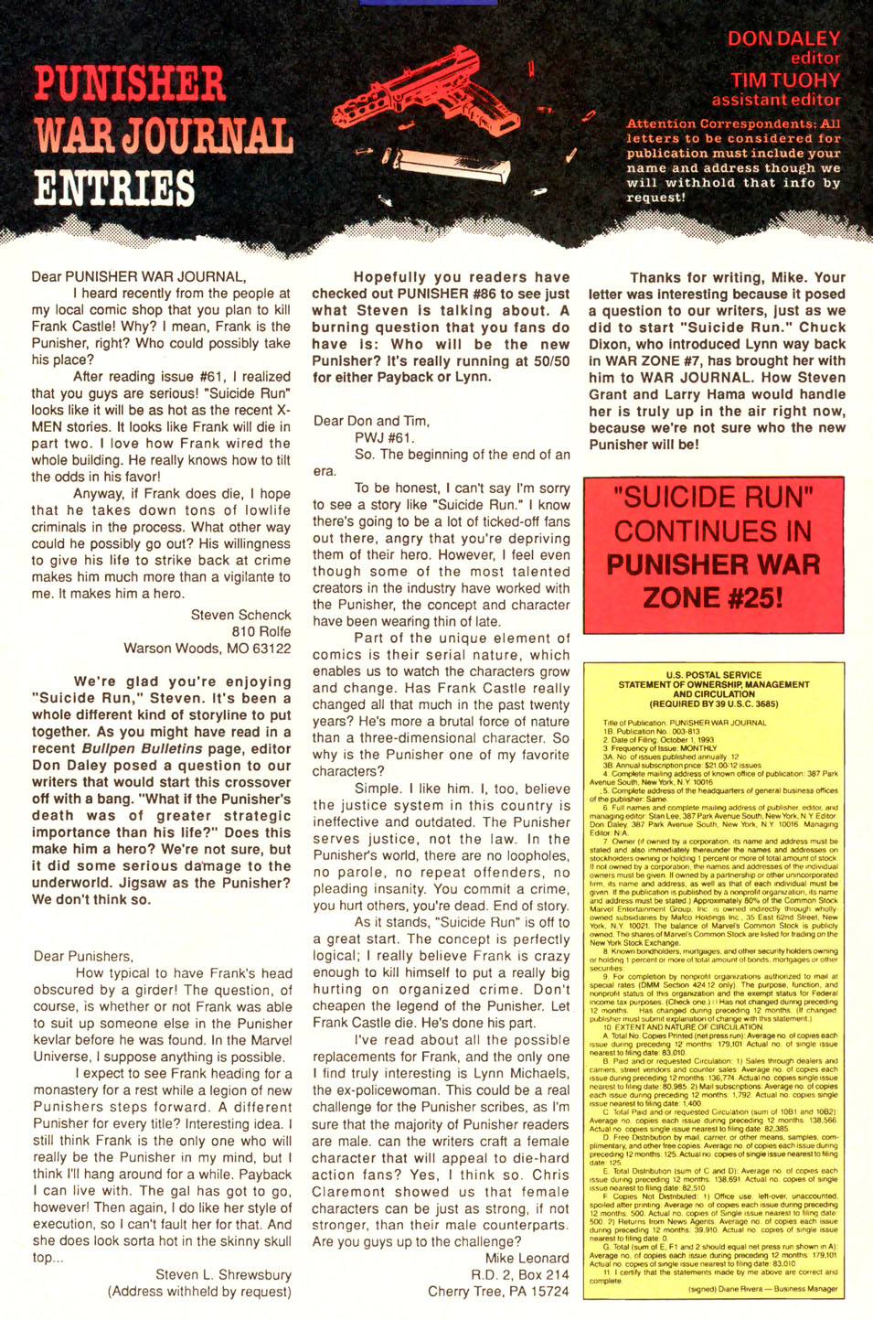 Read online The Punisher War Journal comic -  Issue #63 - 23