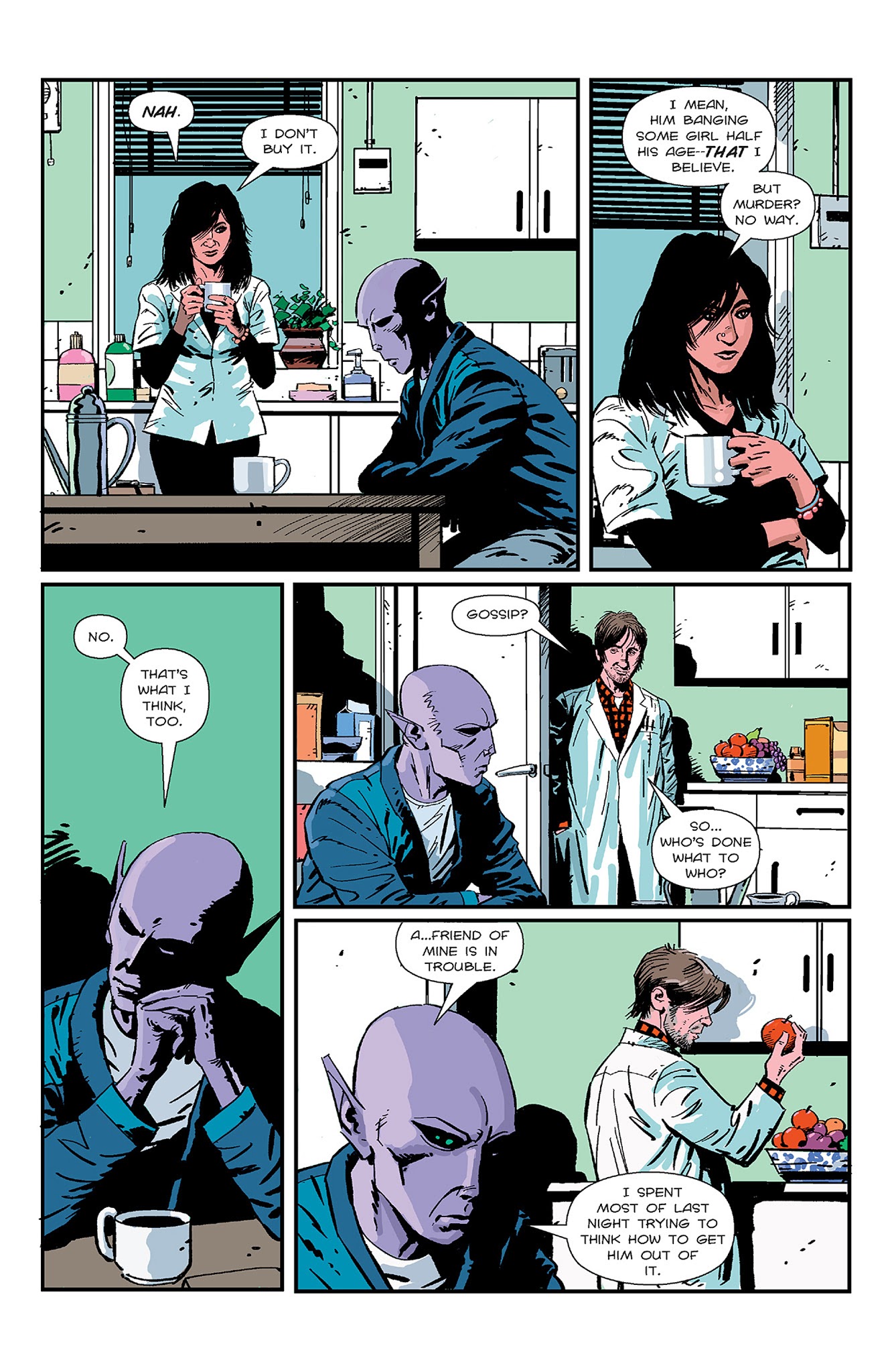 Read online Resident Alien: The Suicide Blonde comic -  Issue #1 - 16