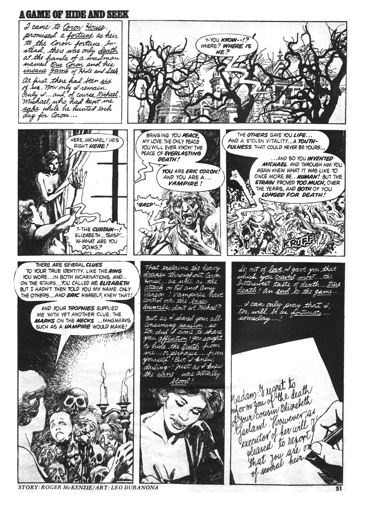 Read online Vampirella (1969) comic -  Issue #66 - 51