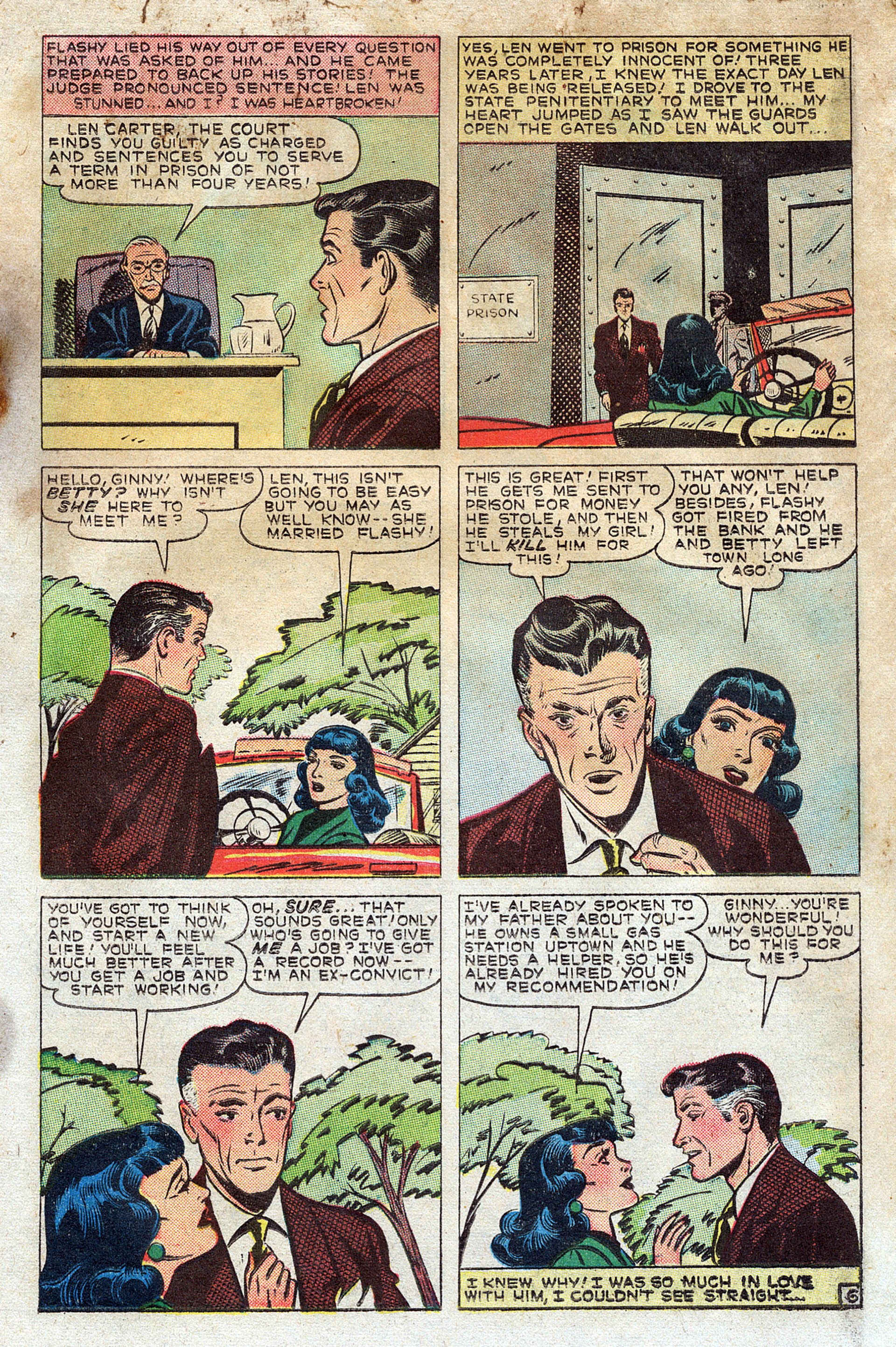 Read online Love Secrets (1949) comic -  Issue #2 - 29