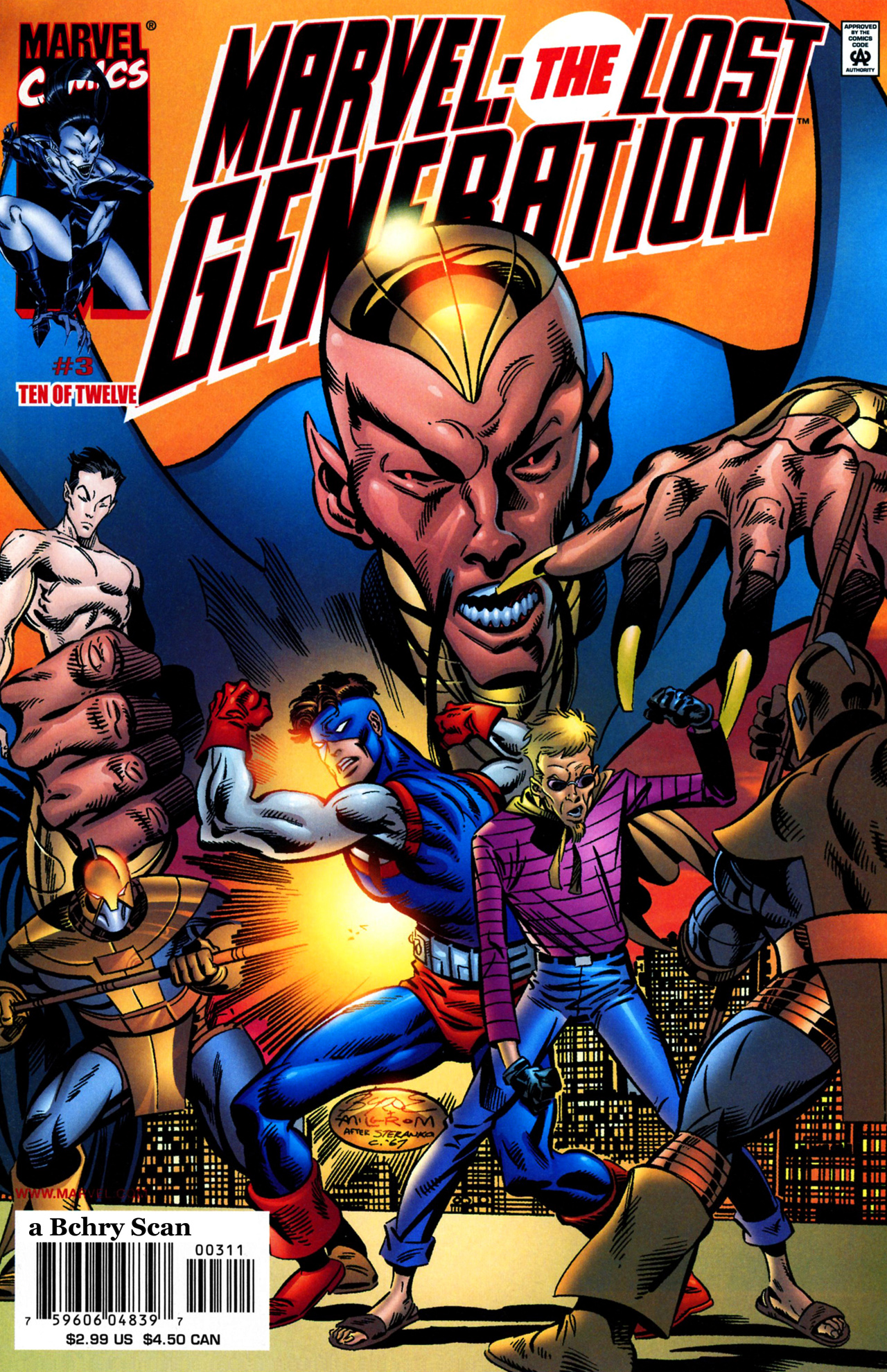 Read online Marvel: The Lost Generation comic -  Issue #3 - 1