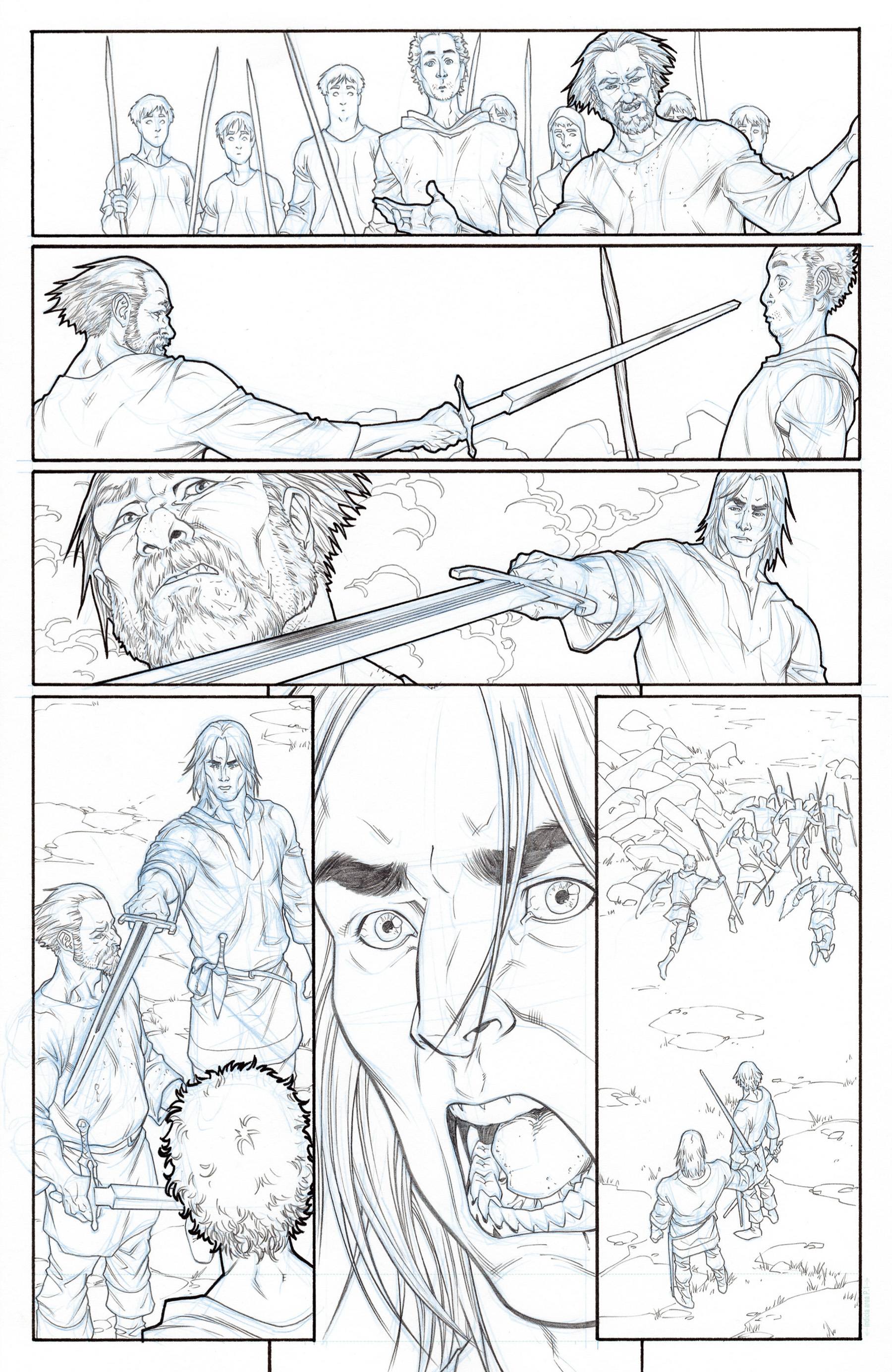 Read online The Sworn Sword: The Graphic Novel comic -  Issue # Full - 165