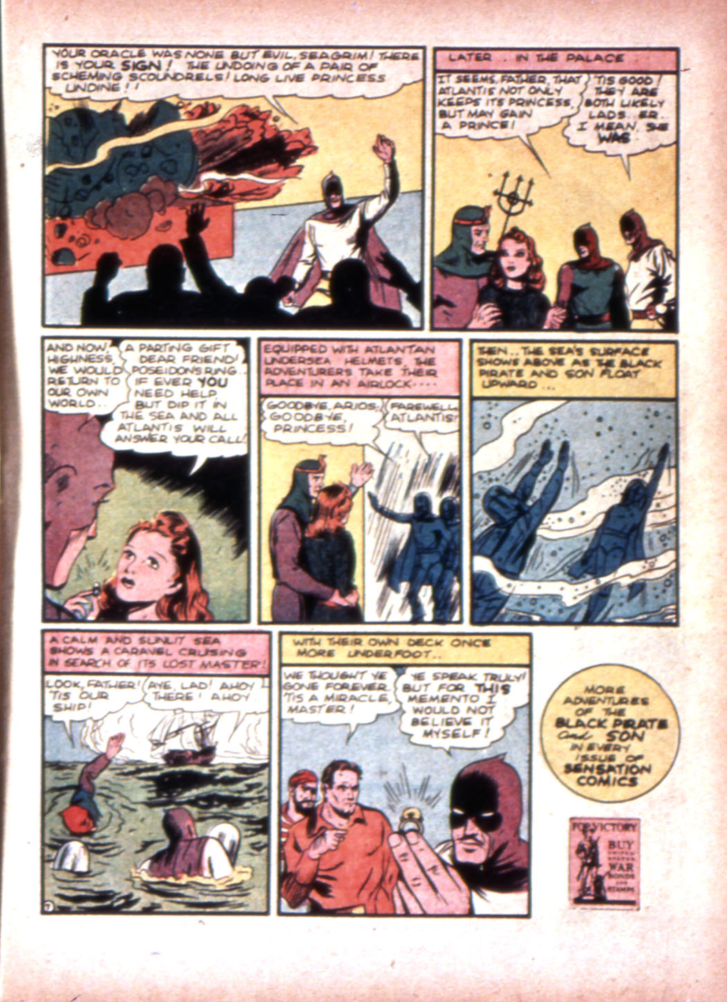 Read online Sensation (Mystery) Comics comic -  Issue #20 - 23