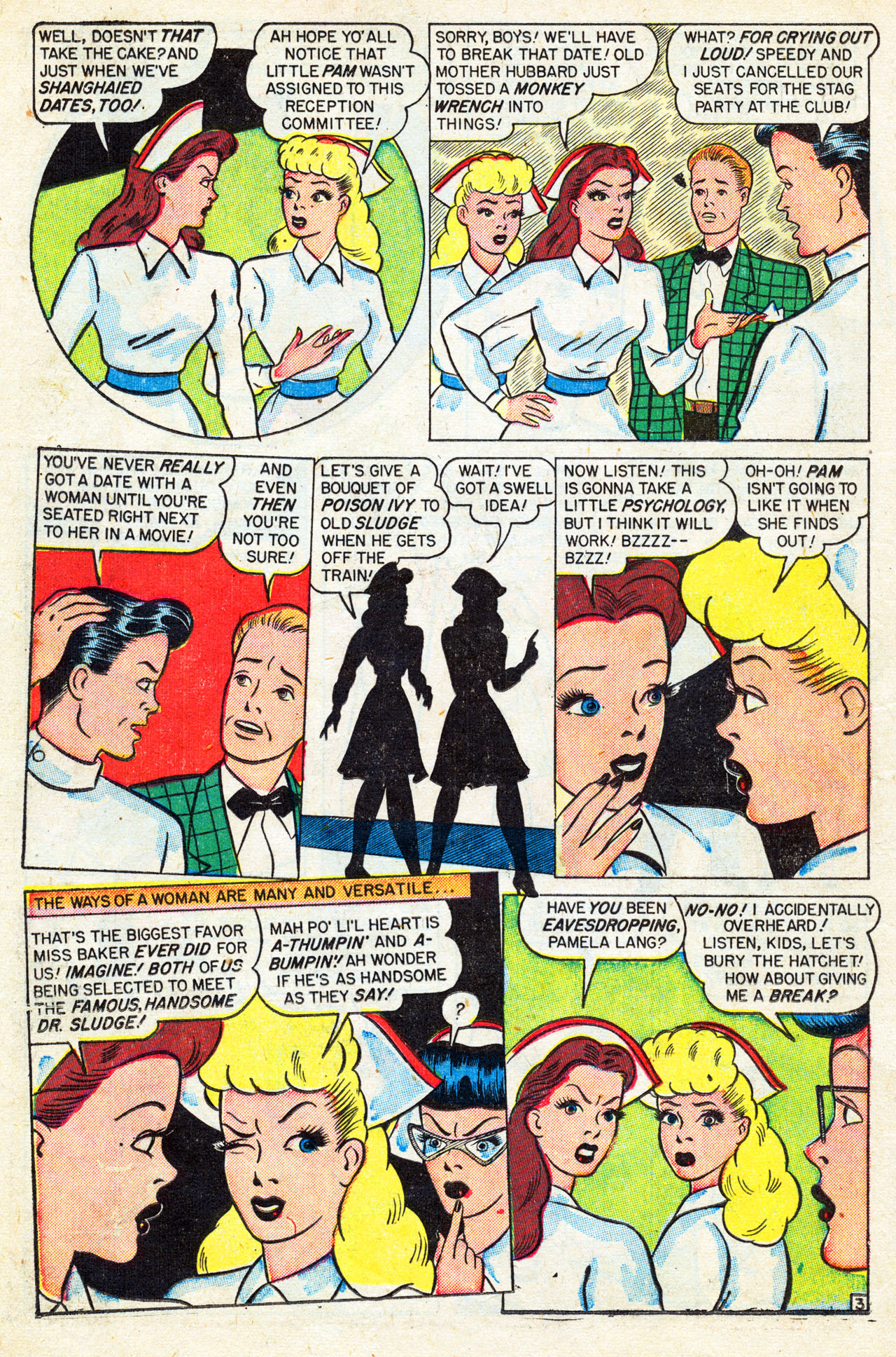 Read online Nellie The Nurse (1945) comic -  Issue #16 - 22