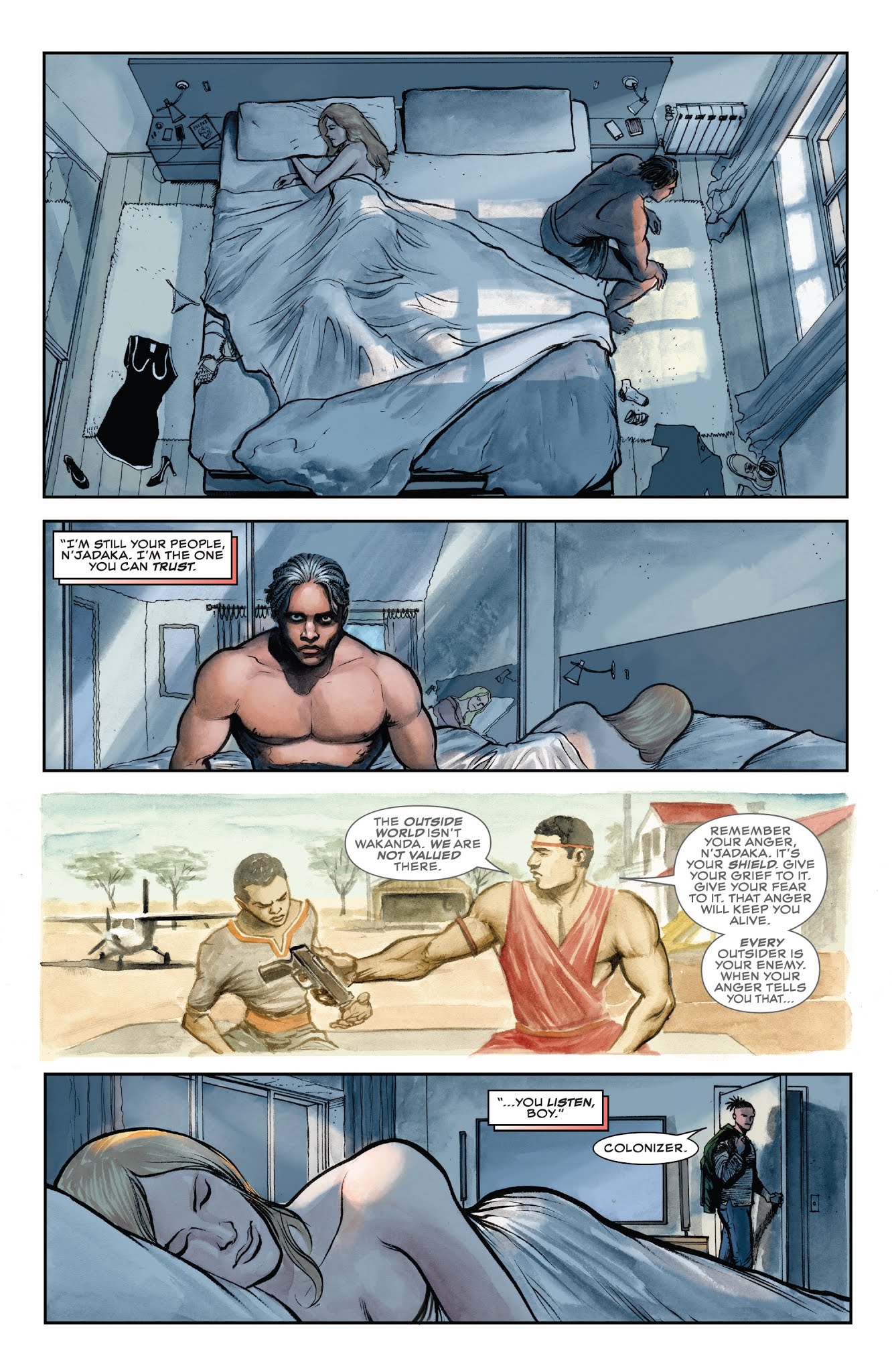 Read online Killmonger comic -  Issue #1 - 8