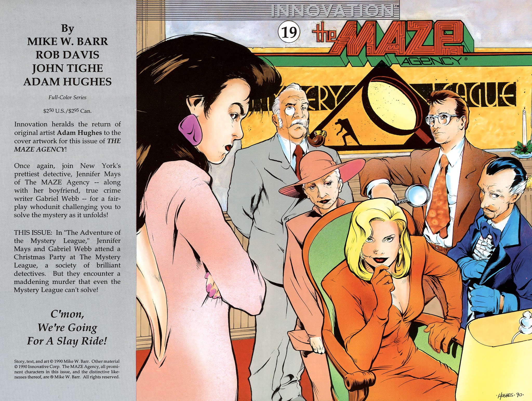 Read online Maze Agency (1989) comic -  Issue #19 - 1