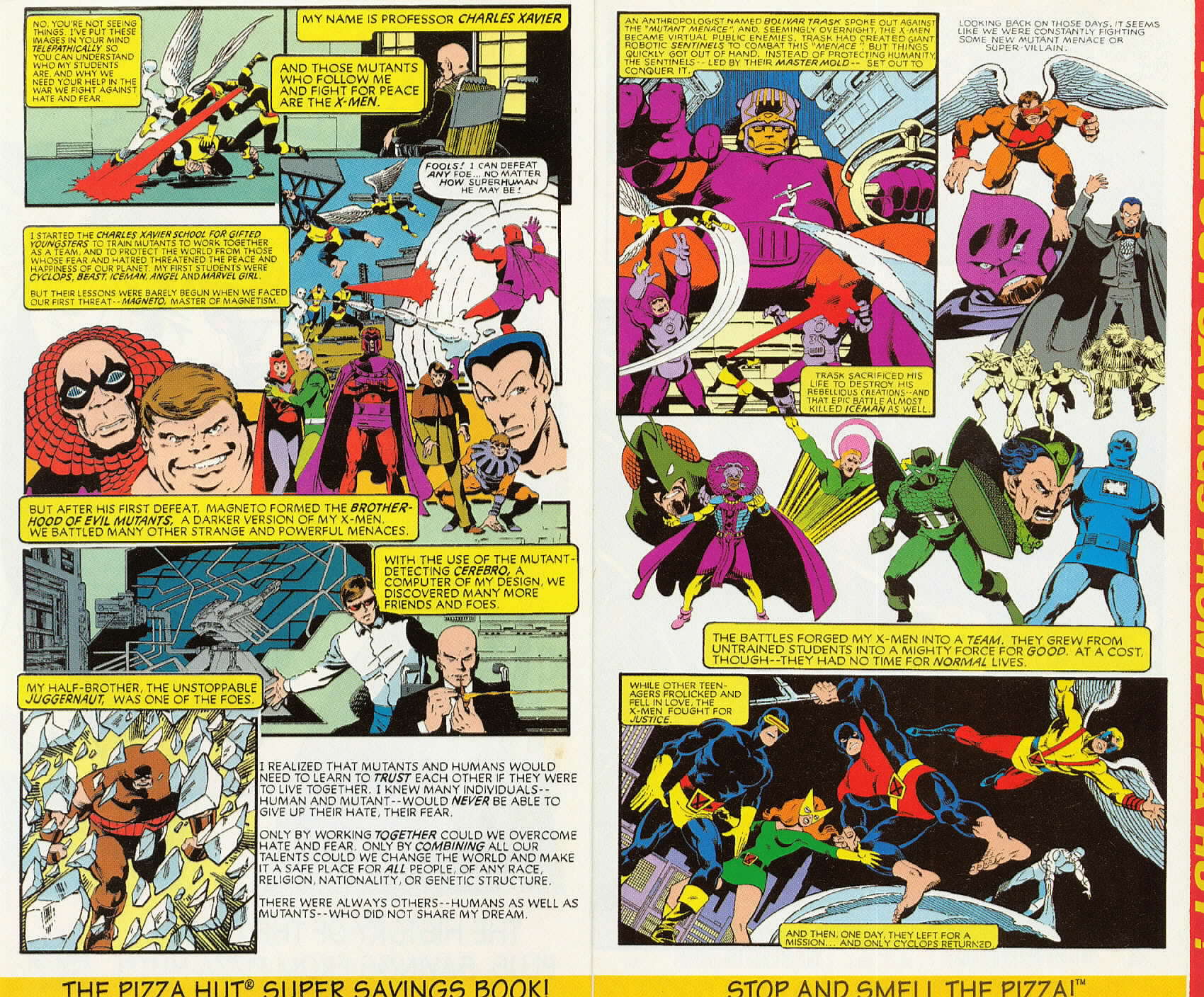 Read online Pizza Hut Super Savings Book Featuring X-Men comic -  Issue # Full - 2