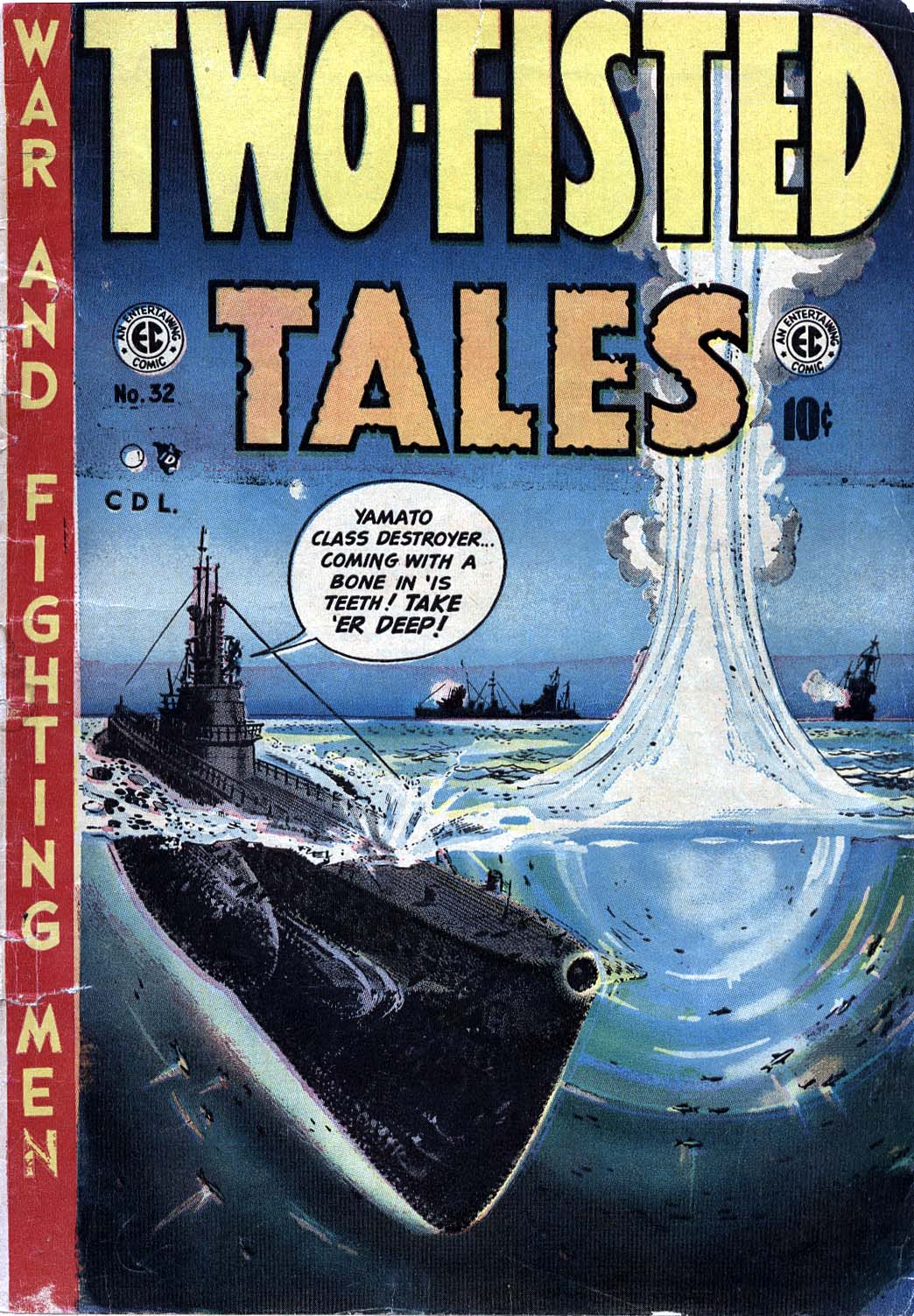 Read online Two-Fisted Tales comic -  Issue #32 - 1