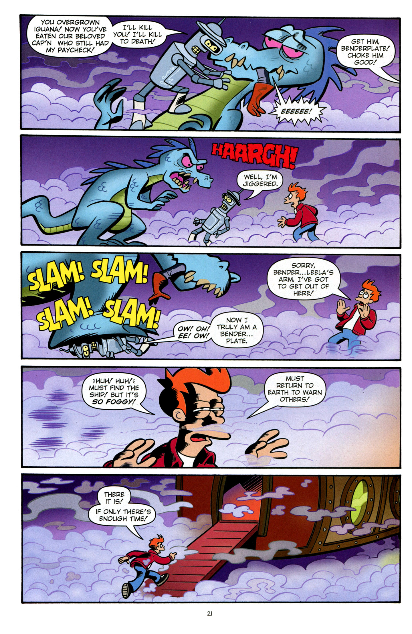 Read online Futurama Comics comic -  Issue #57 - 20