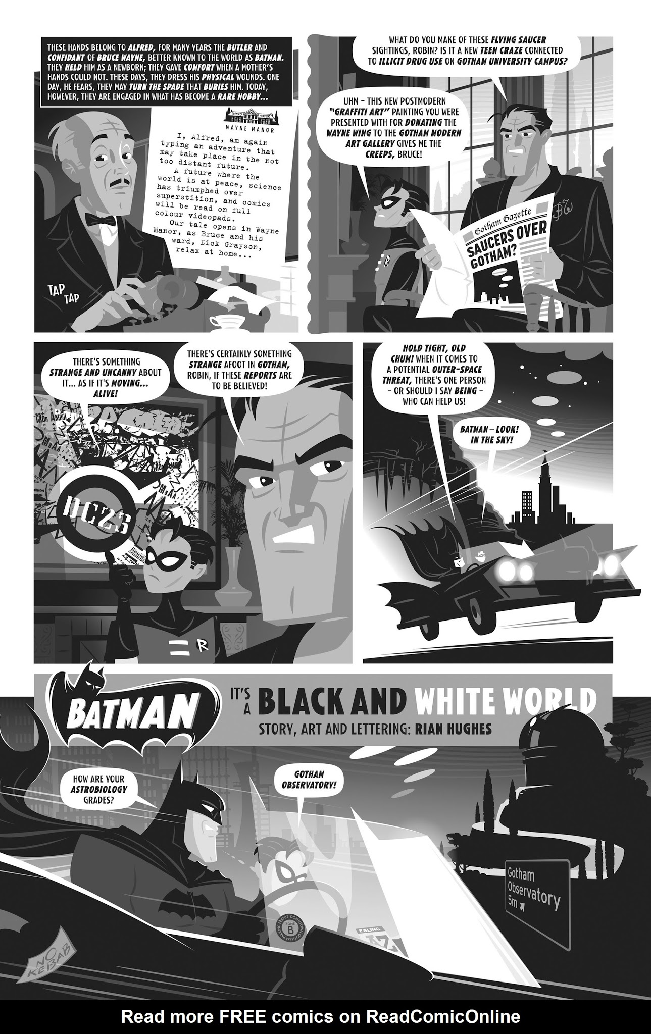 Read online Batman Black and White (2013) comic -  Issue #3 - 33