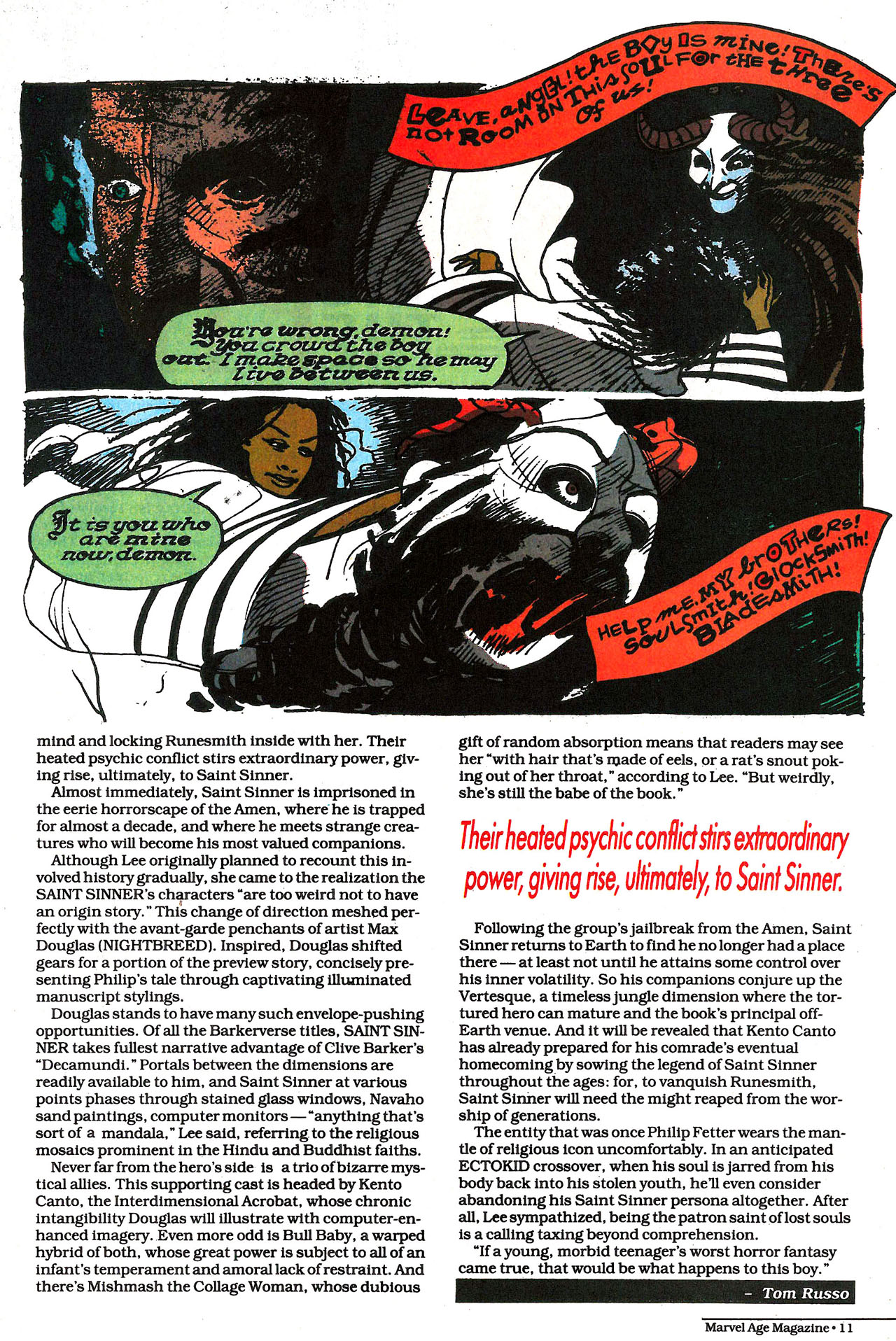 Read online Marvel Age comic -  Issue #126 - 12