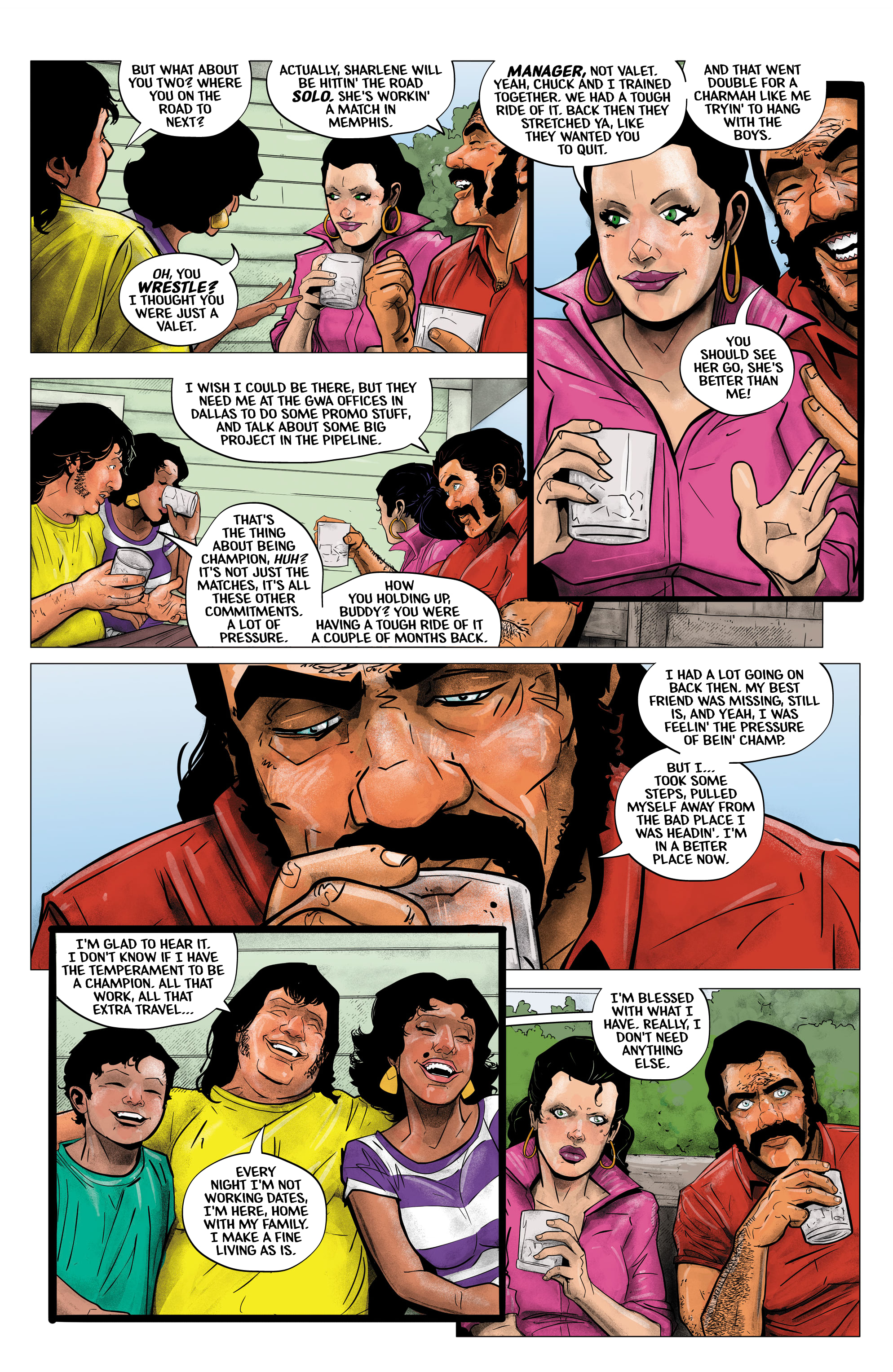 Read online The Crimson Cage comic -  Issue #4 - 5