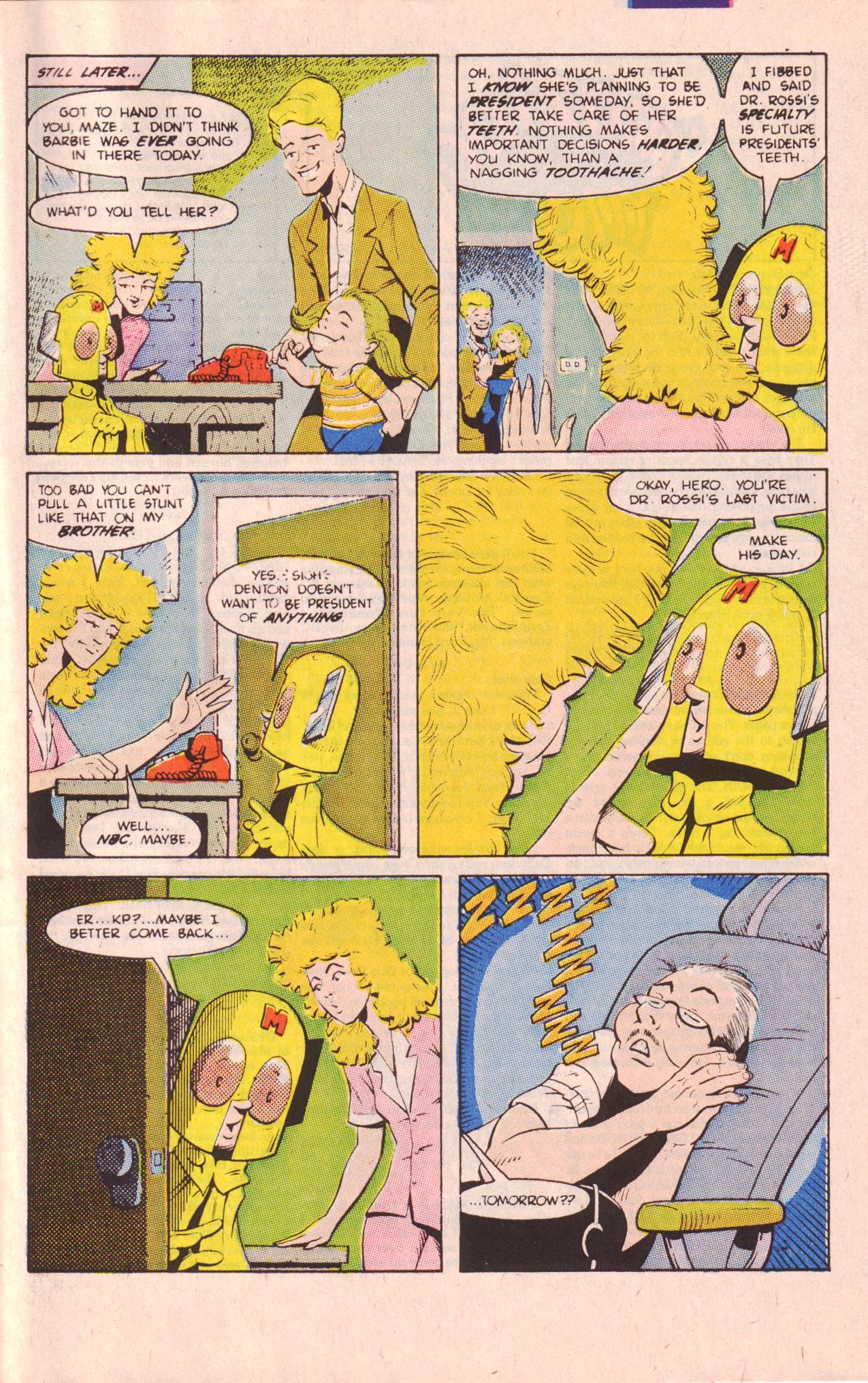 Read online 'Mazing Man comic -  Issue #4 - 24