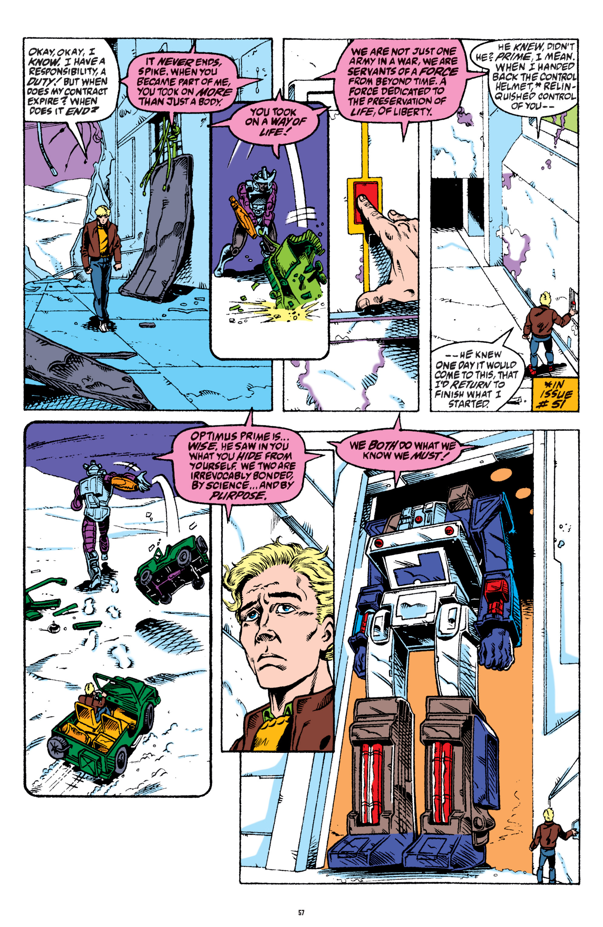 Read online The Transformers Classics comic -  Issue # TPB 7 - 57