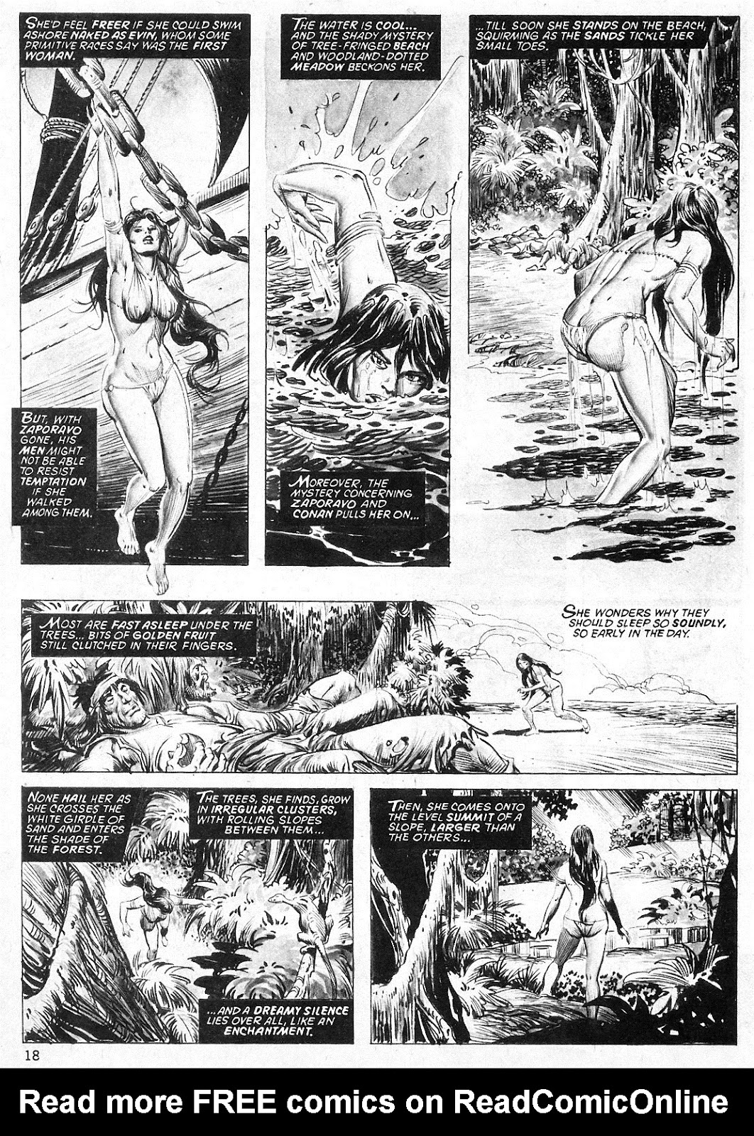 The Savage Sword Of Conan issue 22 - Page 18