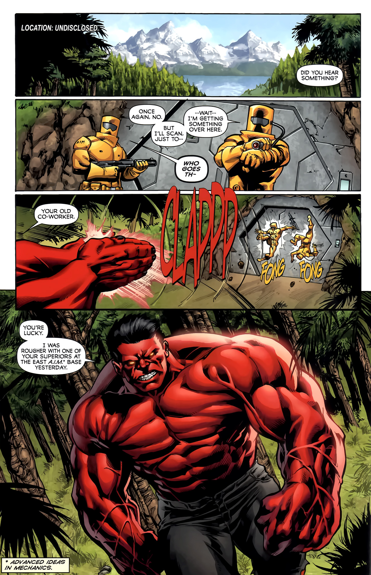 Read online Fall of the Hulks: Red Hulk comic -  Issue #1 - 4