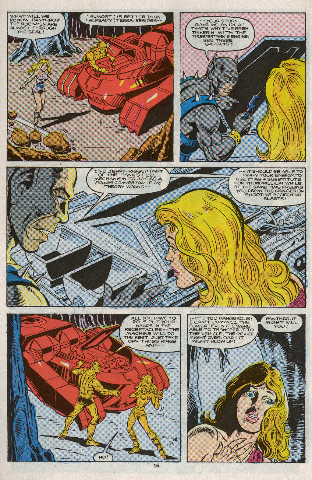 Read online ThunderCats (1985) comic -  Issue #3 - 21