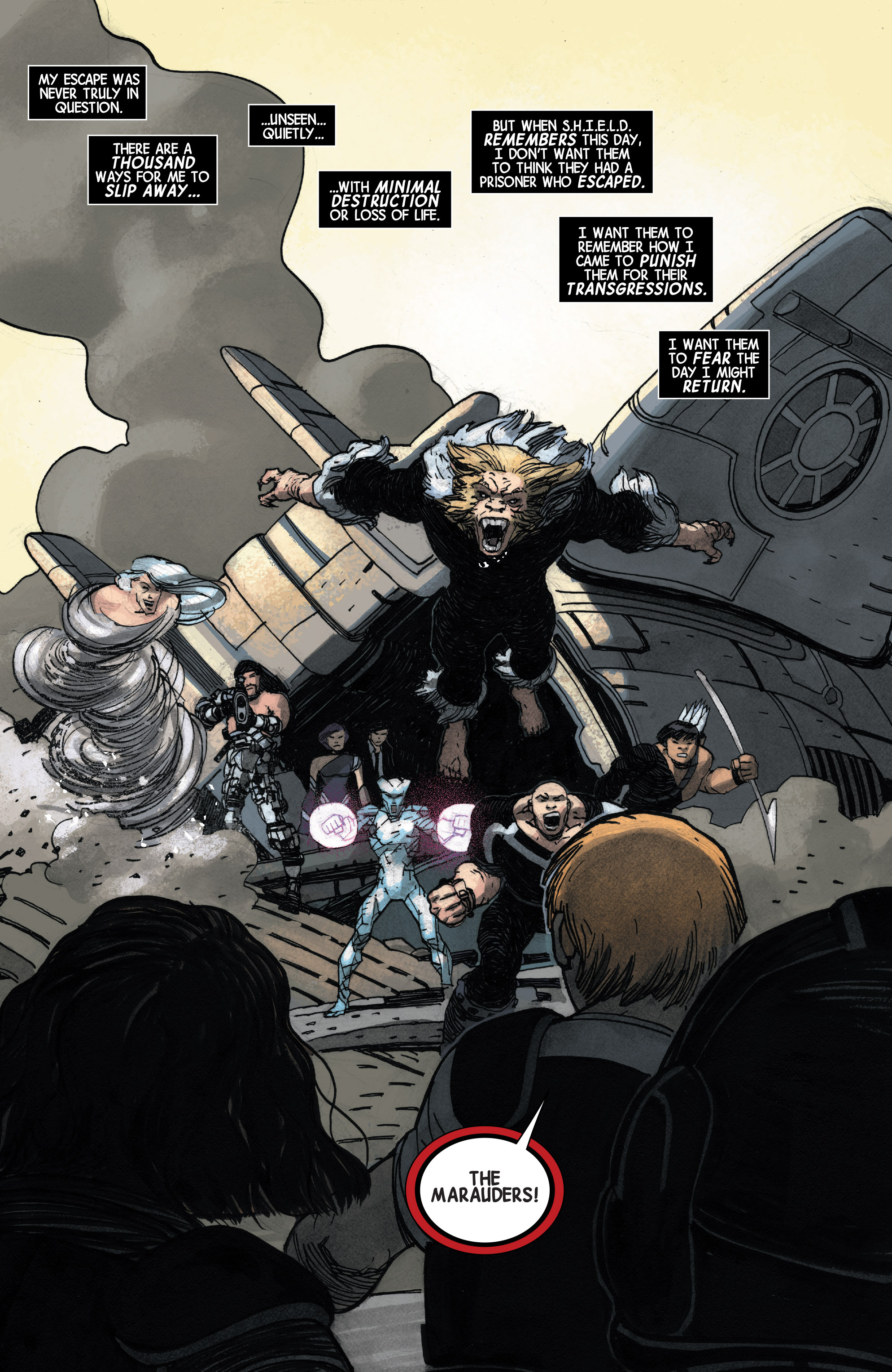 Read online Magneto comic -  Issue #15 - 17