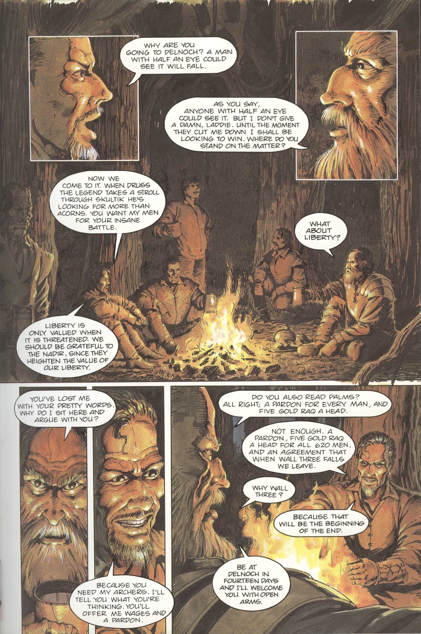 Read online David Gemmell's Legend: A Graphic Novel comic -  Issue # TPB - 26