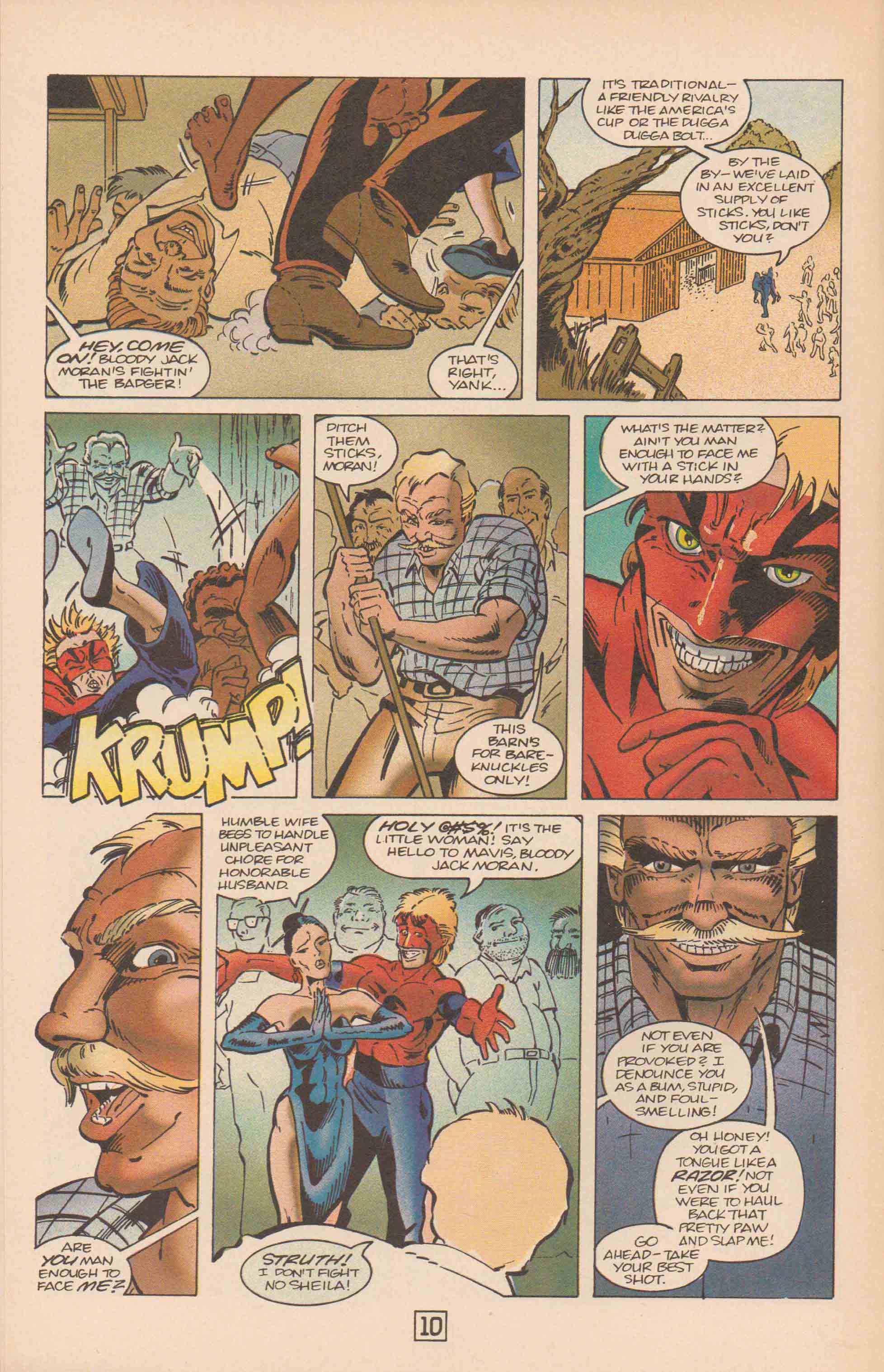 Read online The Badger comic -  Issue #58 - 12