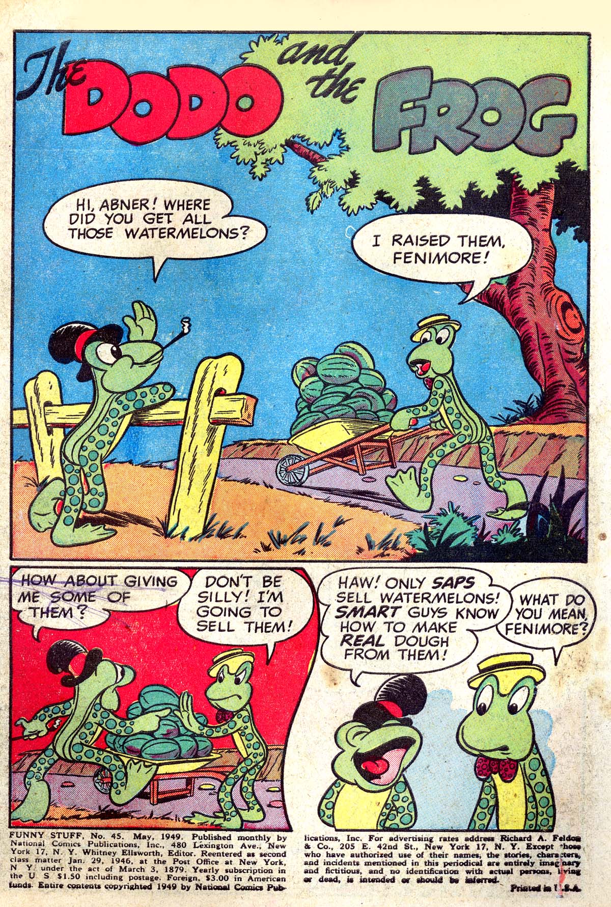 Read online Funny Stuff comic -  Issue #45 - 3