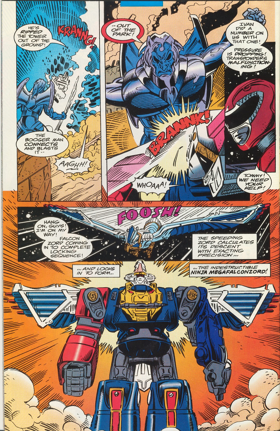 Read online Mighty Morphin' Power Rangers: The Movie comic -  Issue # Full - 38