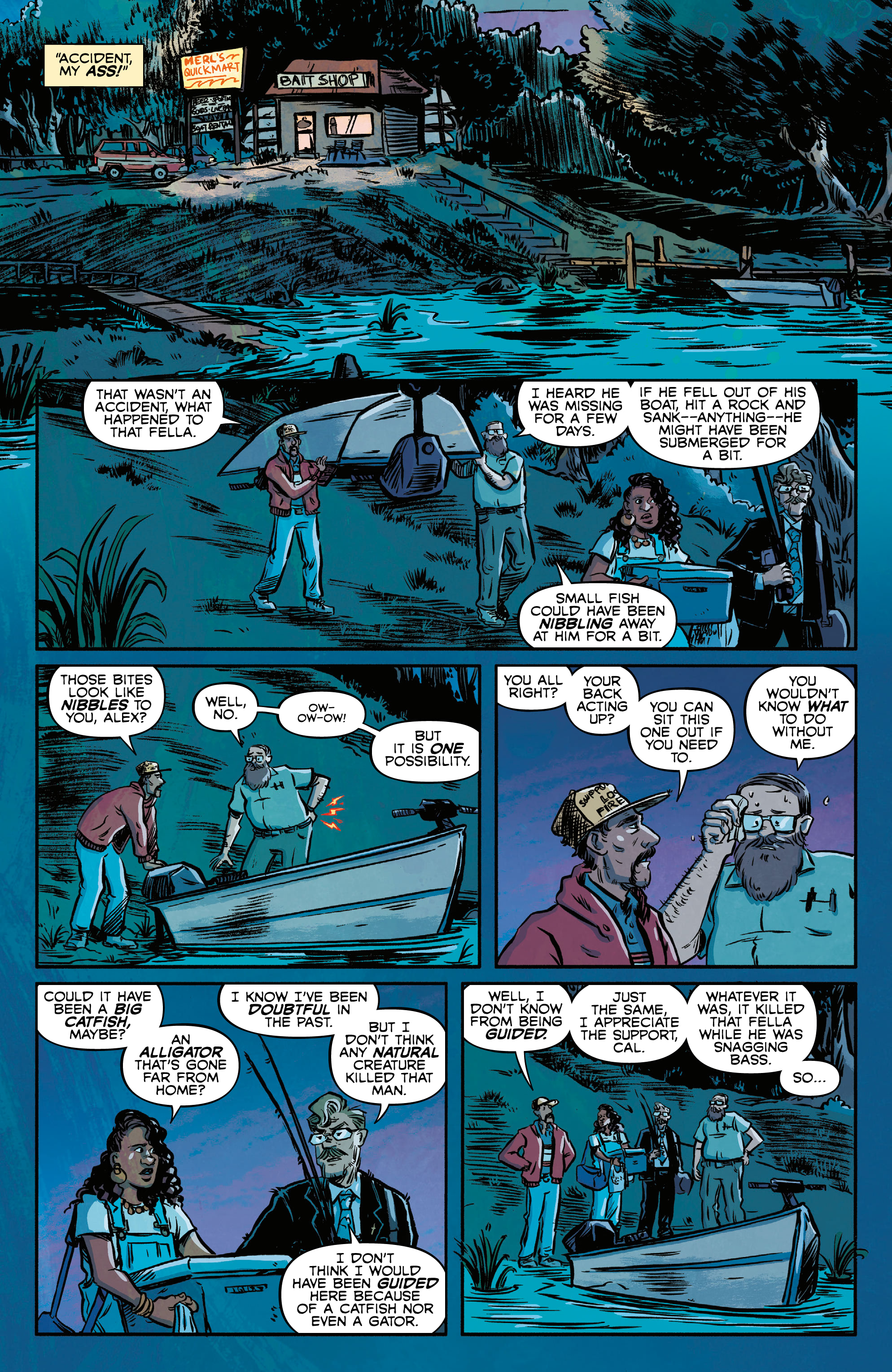 Read online Door to Door, Night by Night comic -  Issue #5 - 8