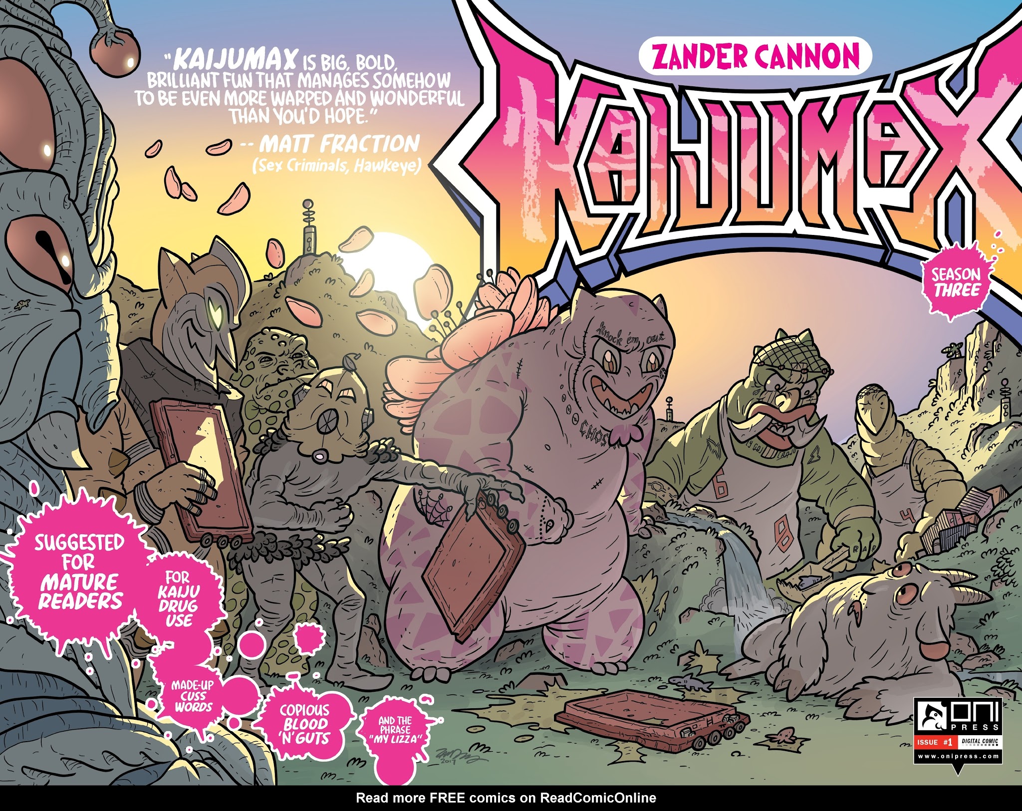 Read online Kaijumax: Season Three comic -  Issue #1 - 1