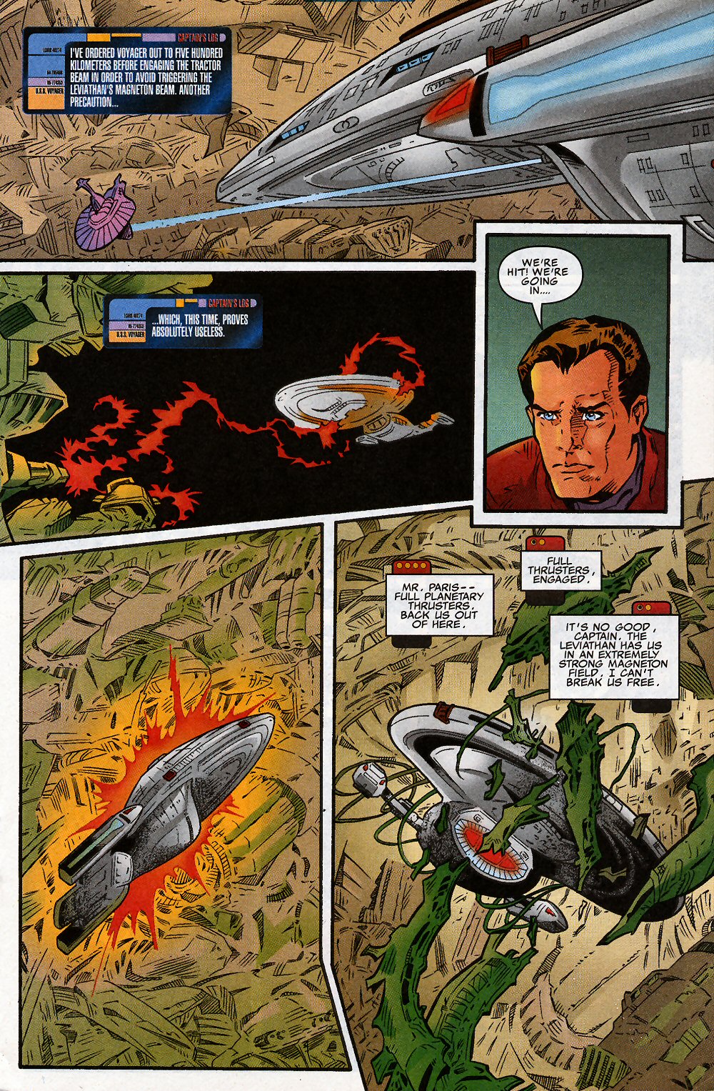 Read online Star Trek: Voyager comic -  Issue #11 - 13
