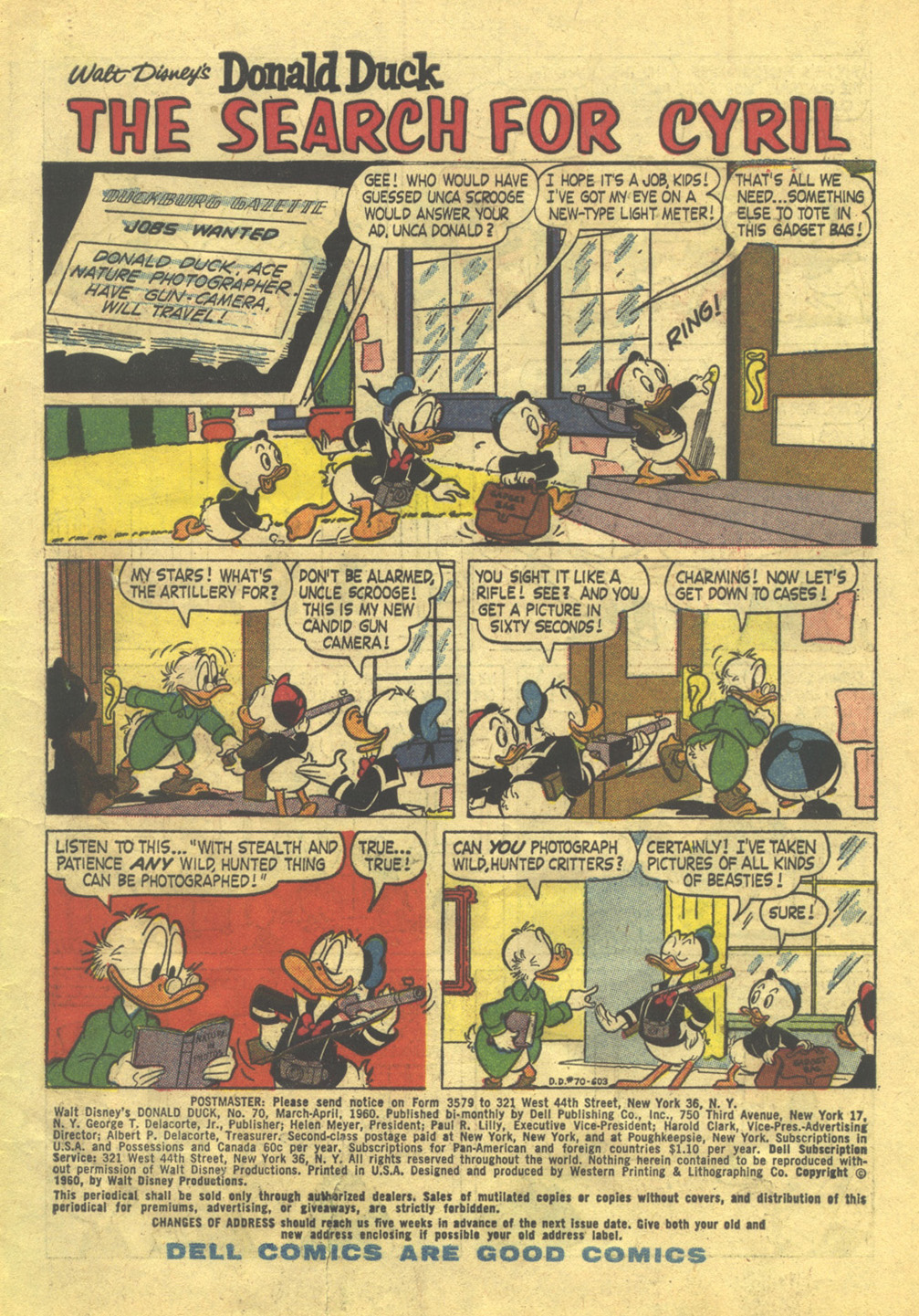 Read online Walt Disney's Donald Duck (1952) comic -  Issue #70 - 3