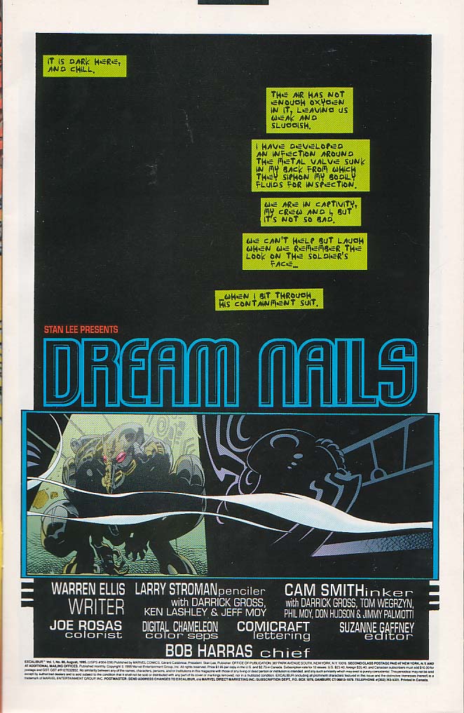Read online Excalibur (1988) comic -  Issue #88 - 2