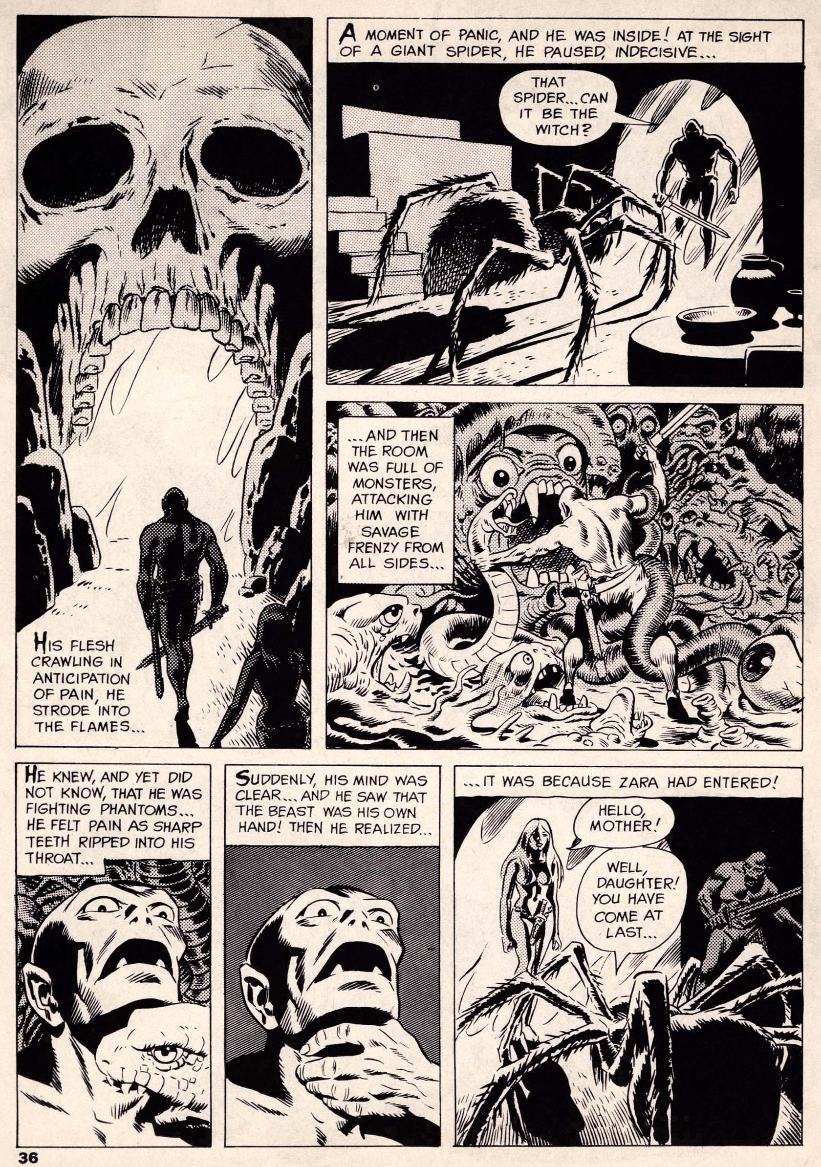 Read online Vampirella (1969) comic -  Issue # Annual 1972 - 36