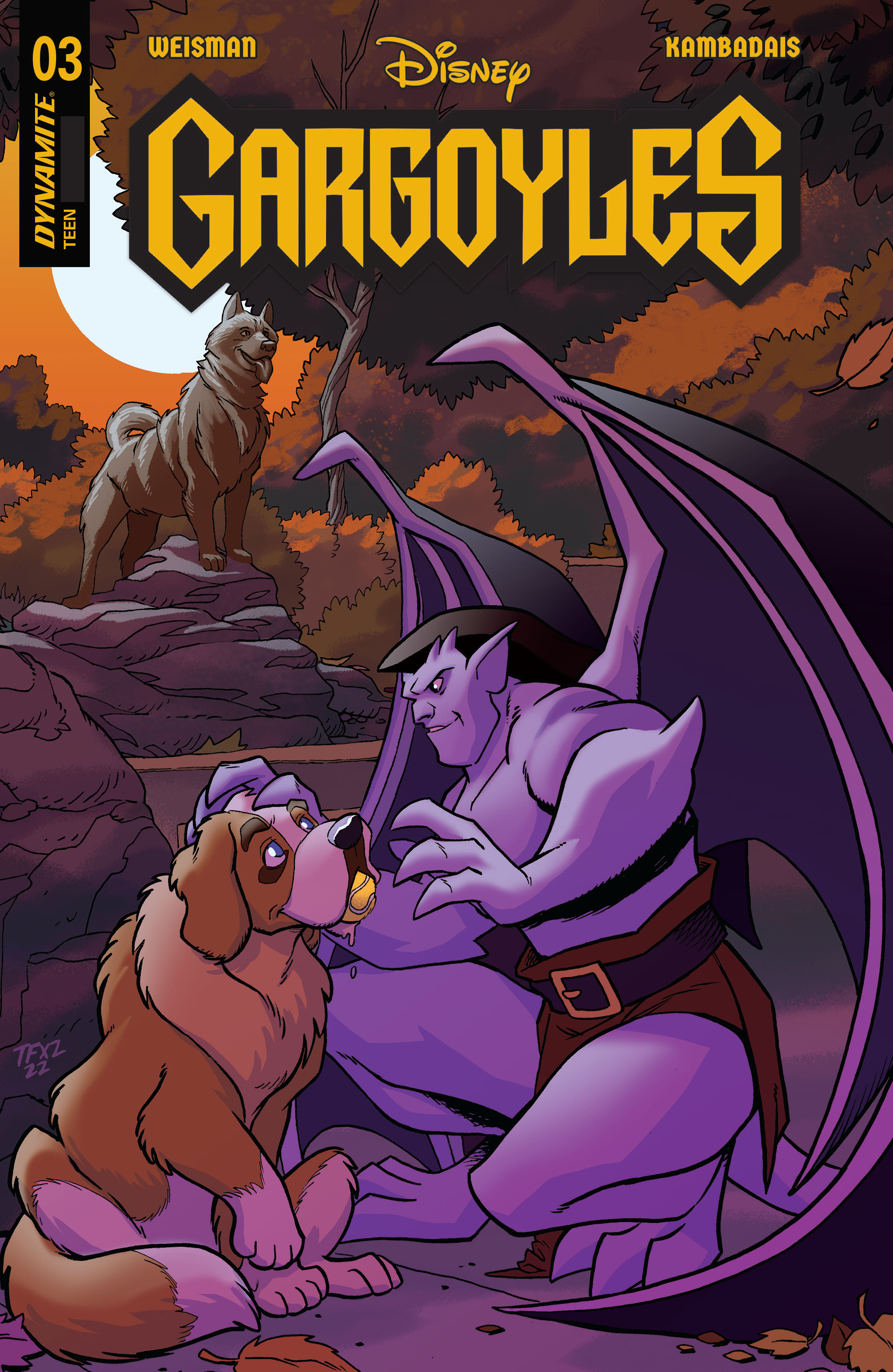Read online Gargoyles (2022) comic -  Issue #3 - 6